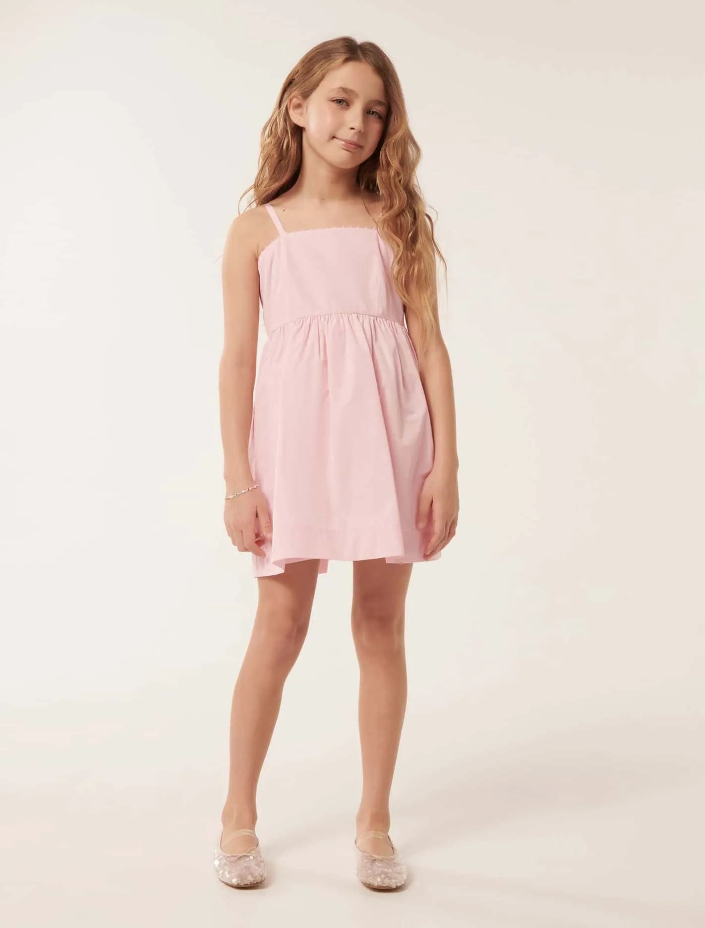 Audrey Bow Mini Teen Dress