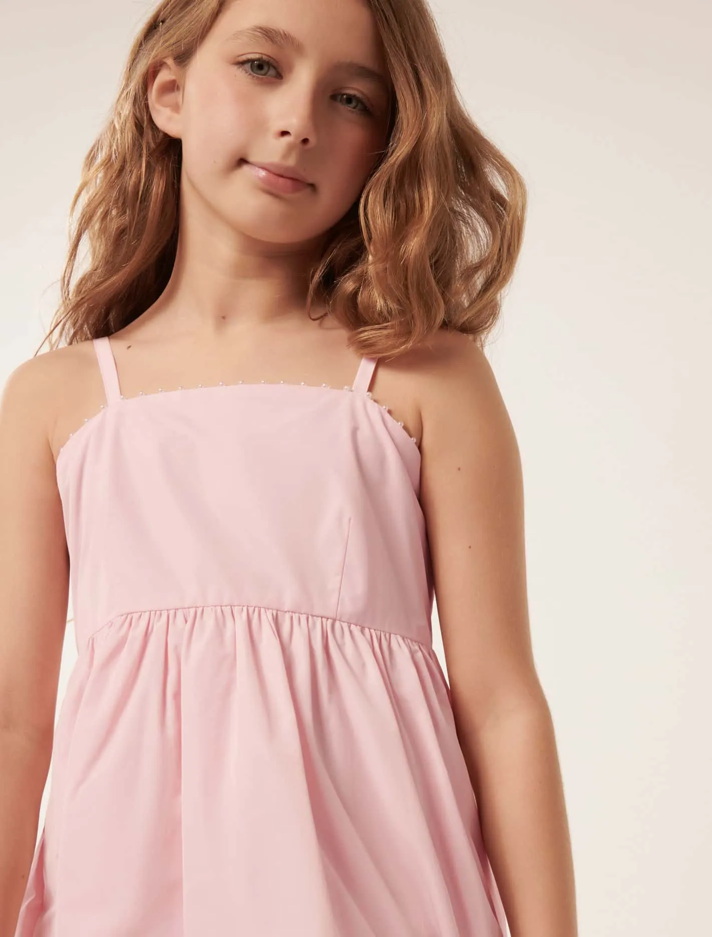 Audrey Bow Mini Teen Dress
