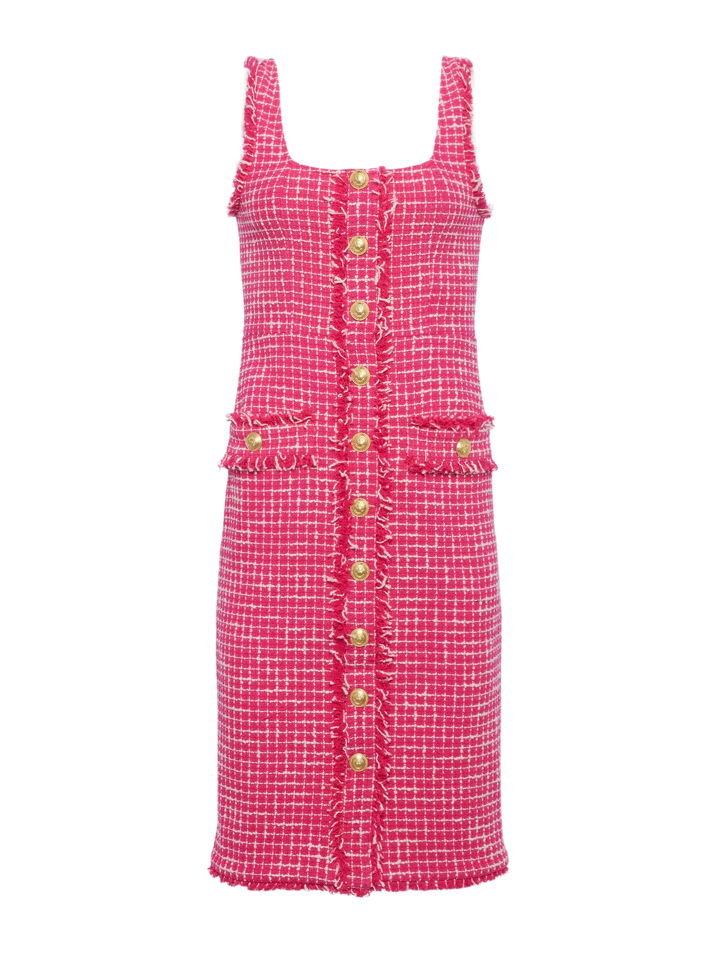 Aya Tweed Midi Dress