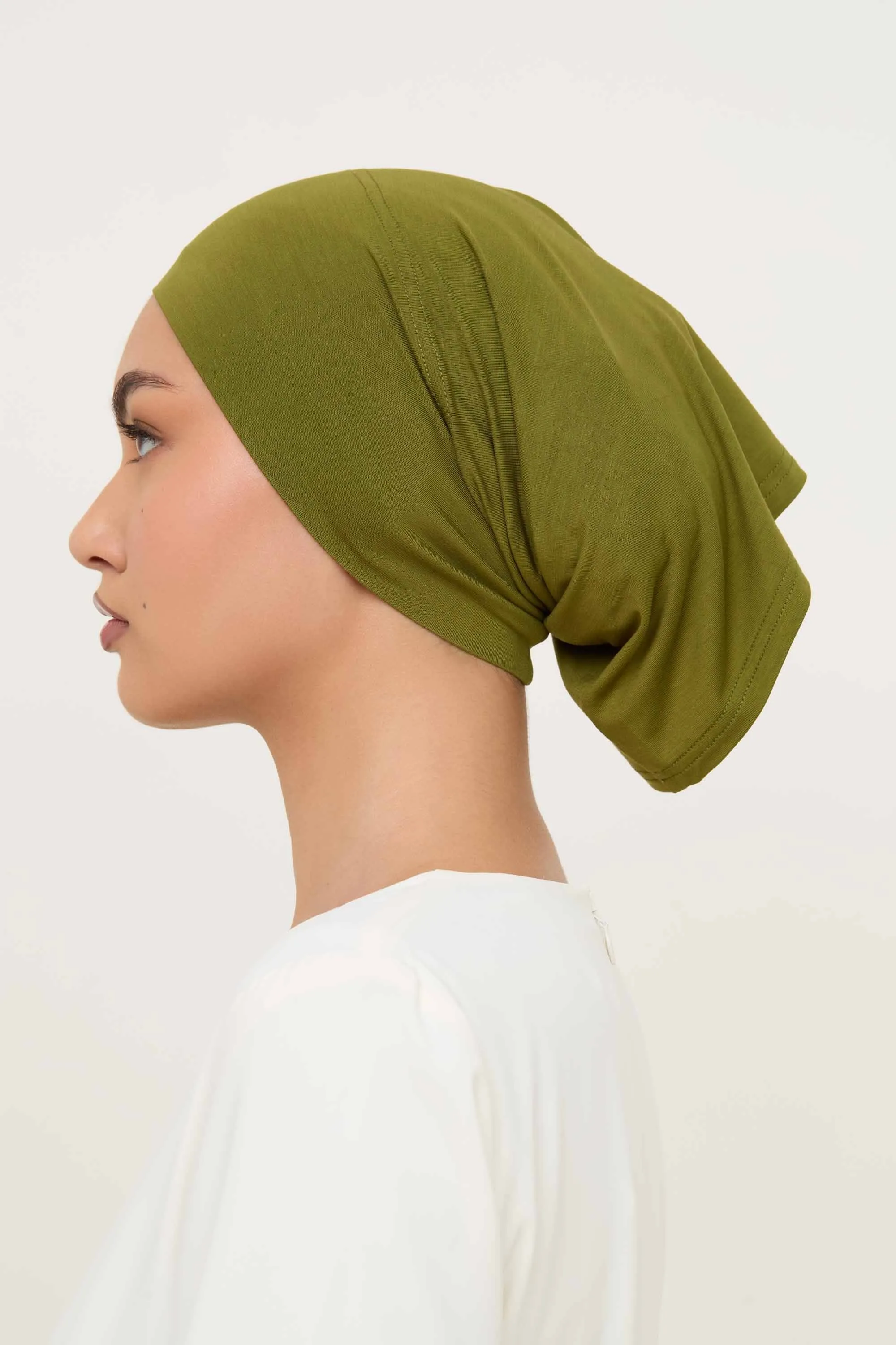 Bamboo Jersey Undercap - Avocado