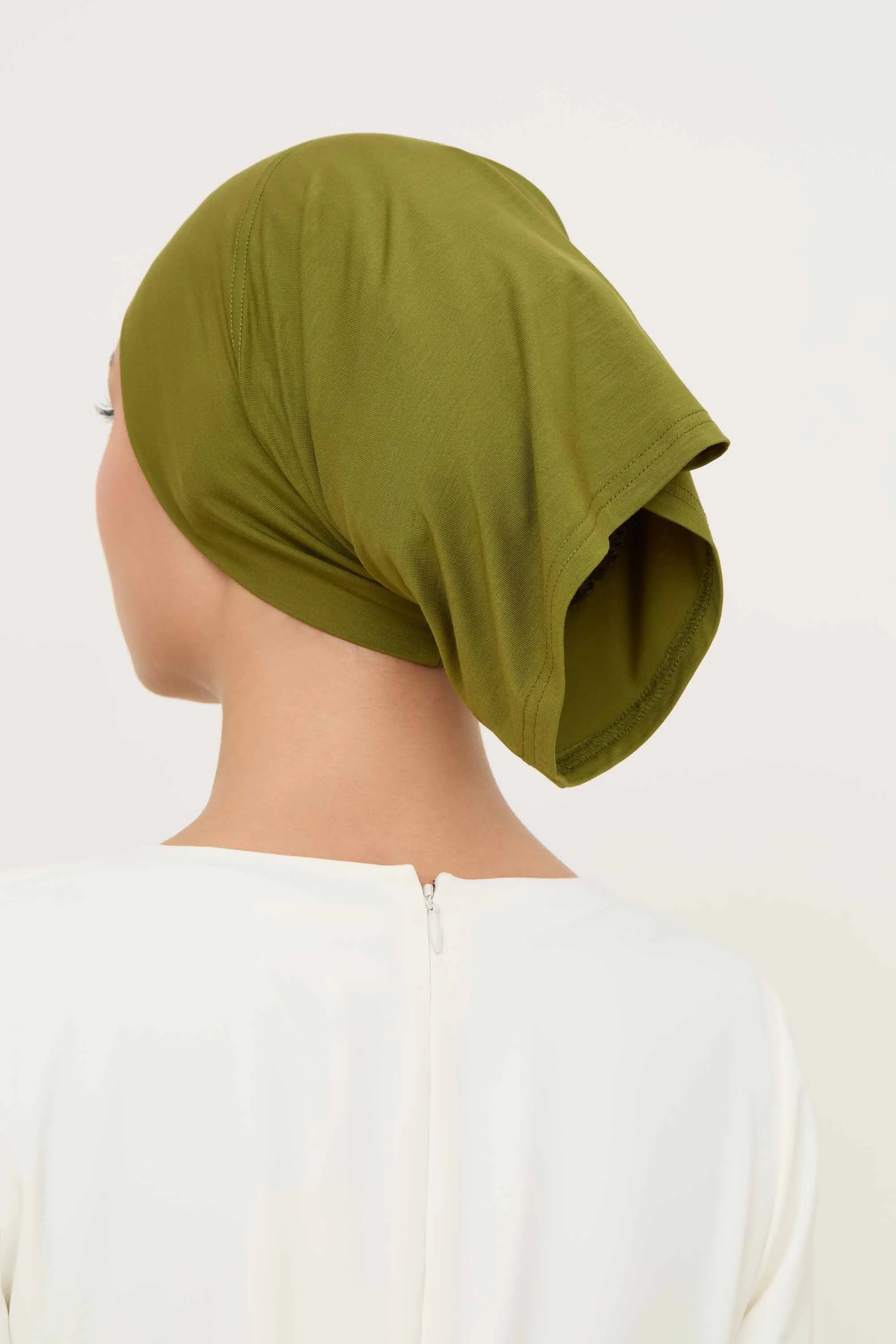 Bamboo Jersey Undercap - Avocado