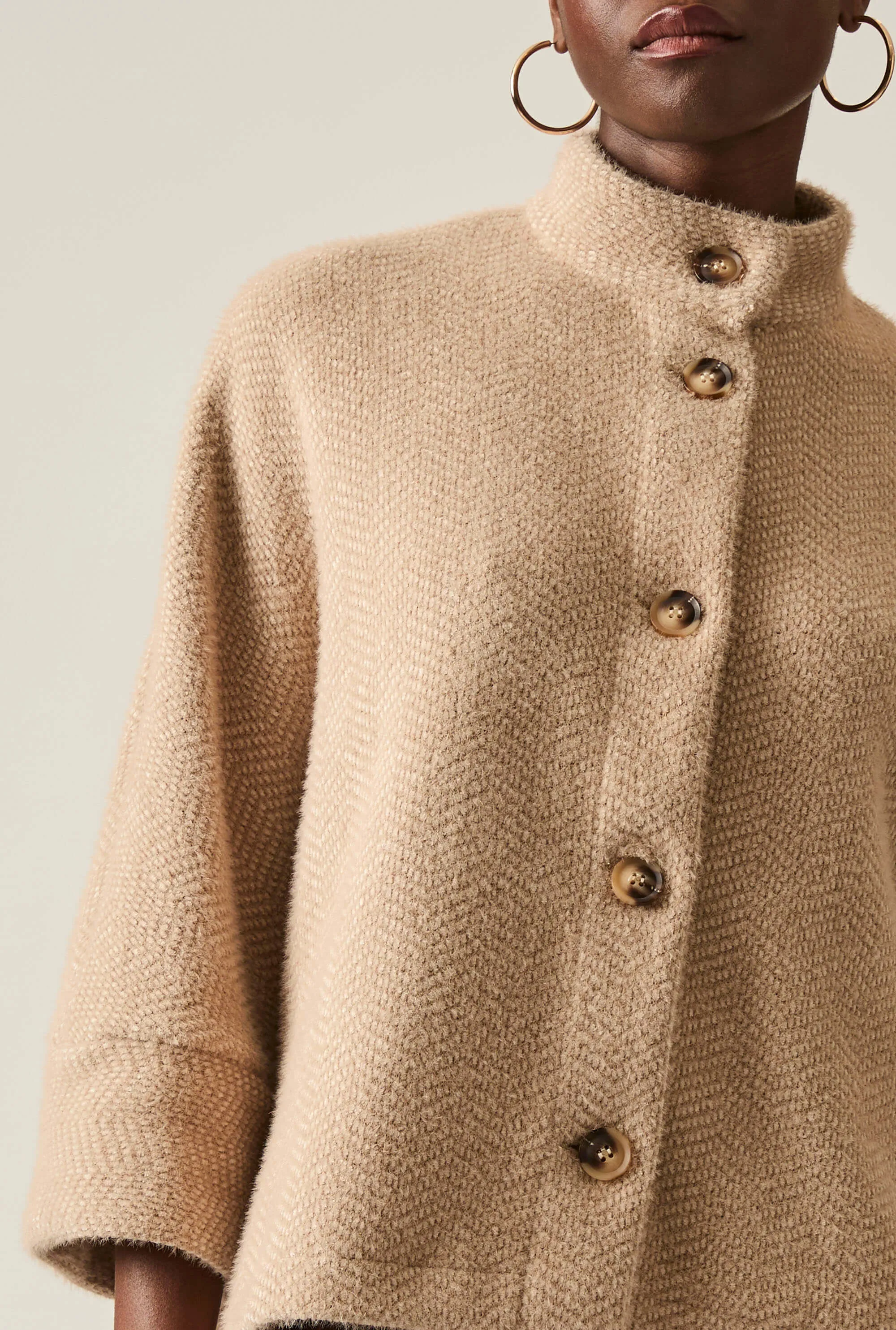Batwing Camel Jacket
