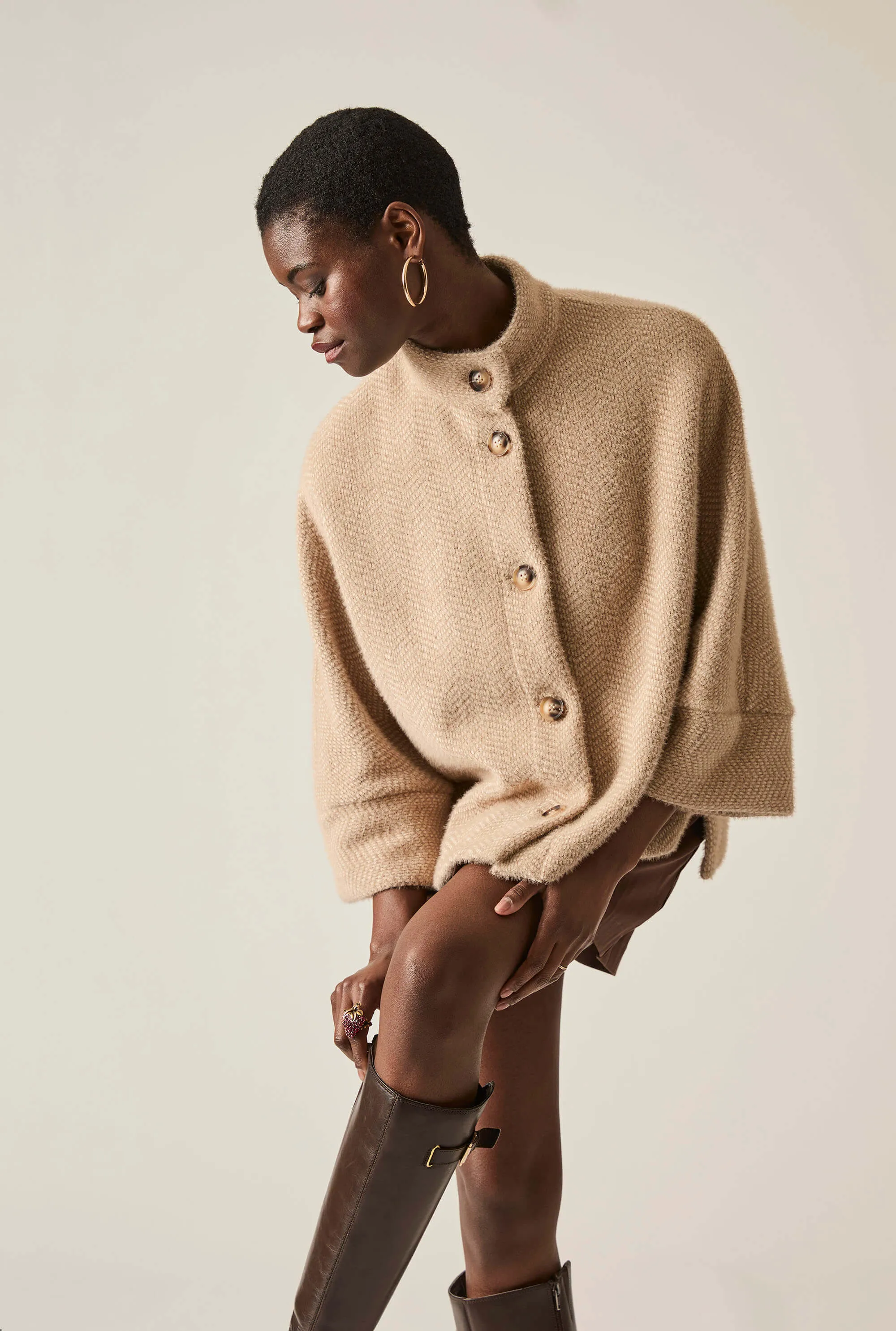 Batwing Camel Jacket