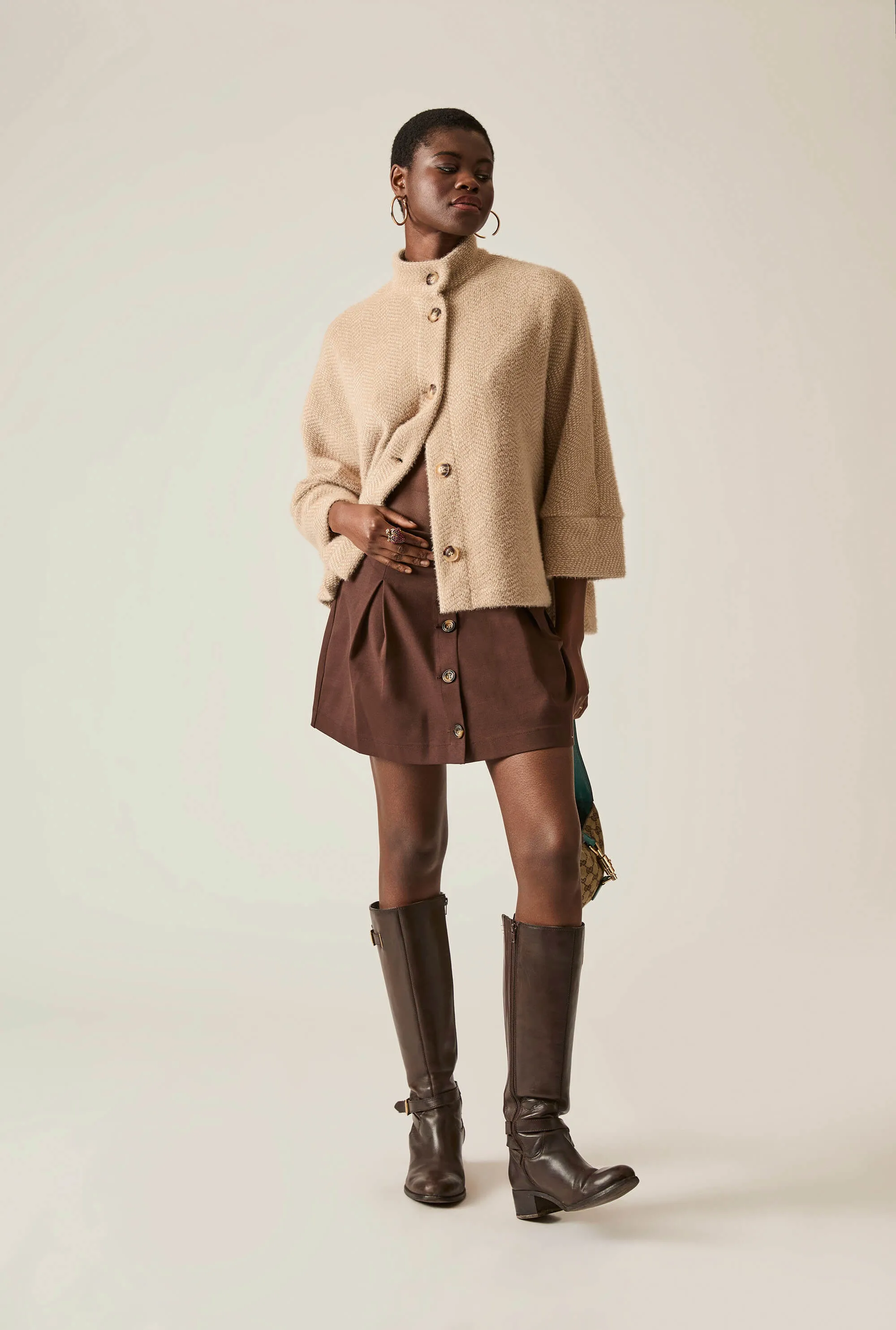 Batwing Camel Jacket