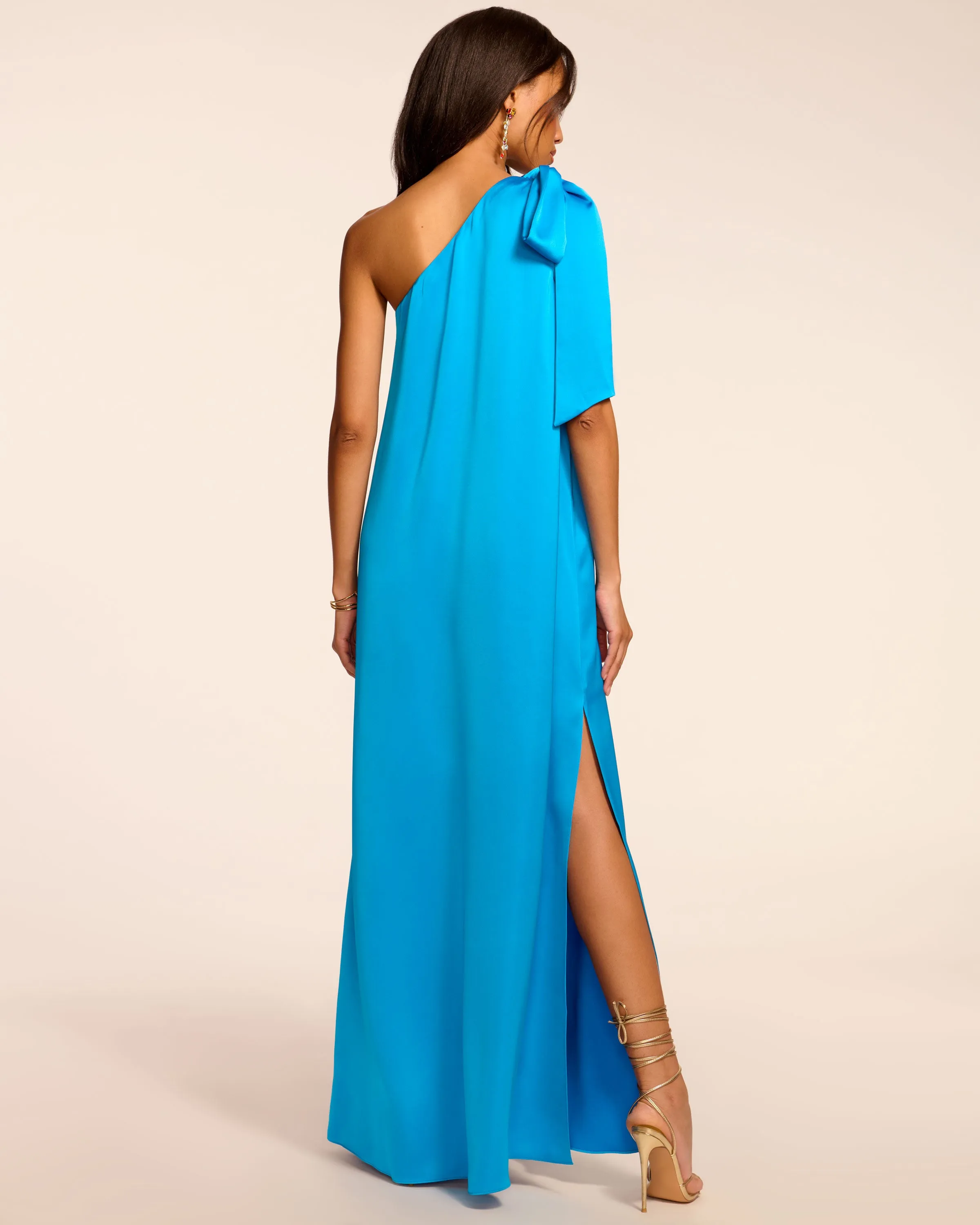 Benita One-Shoulder Gown