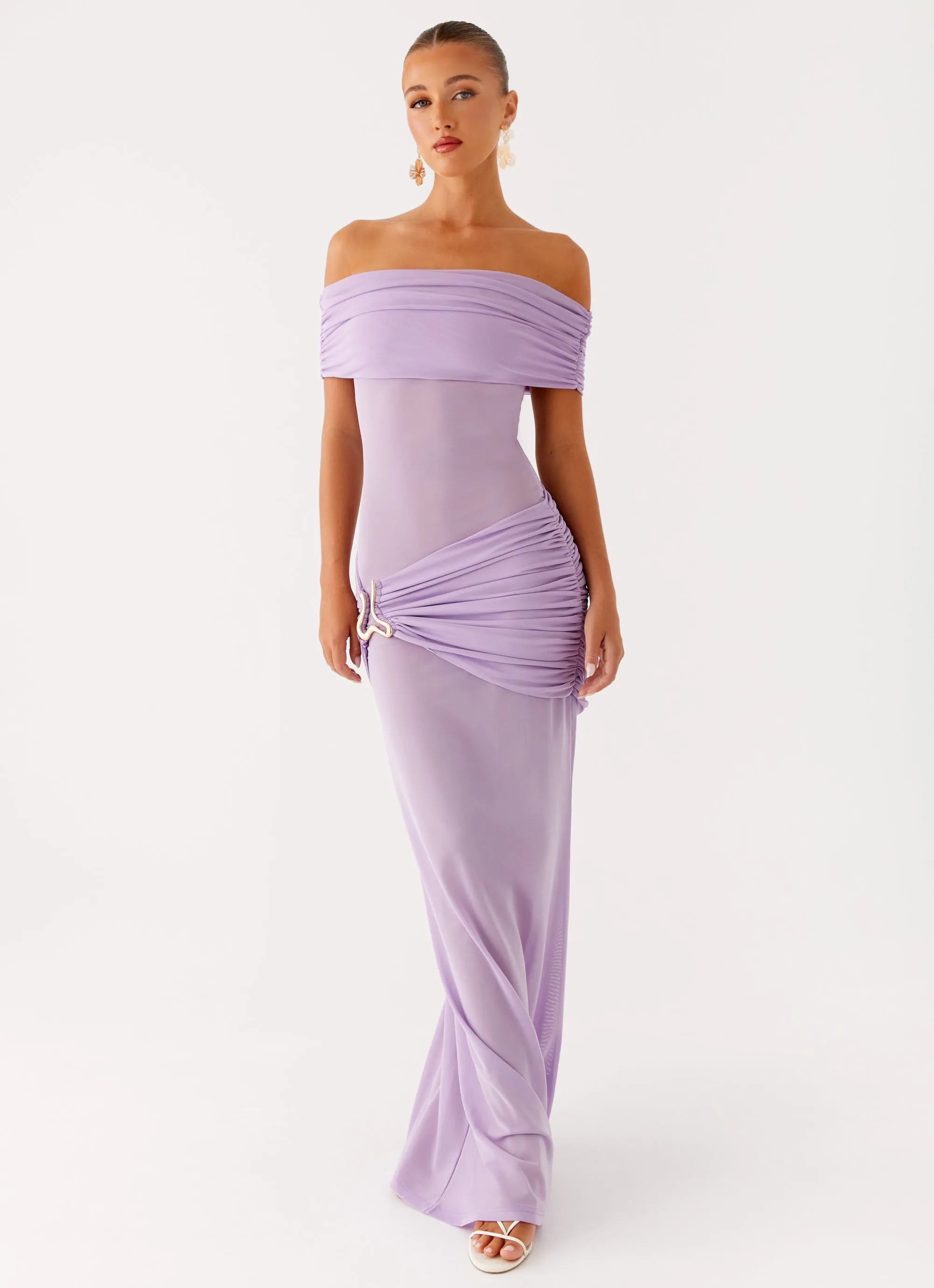 Benji Maxi Dress - Lilac
