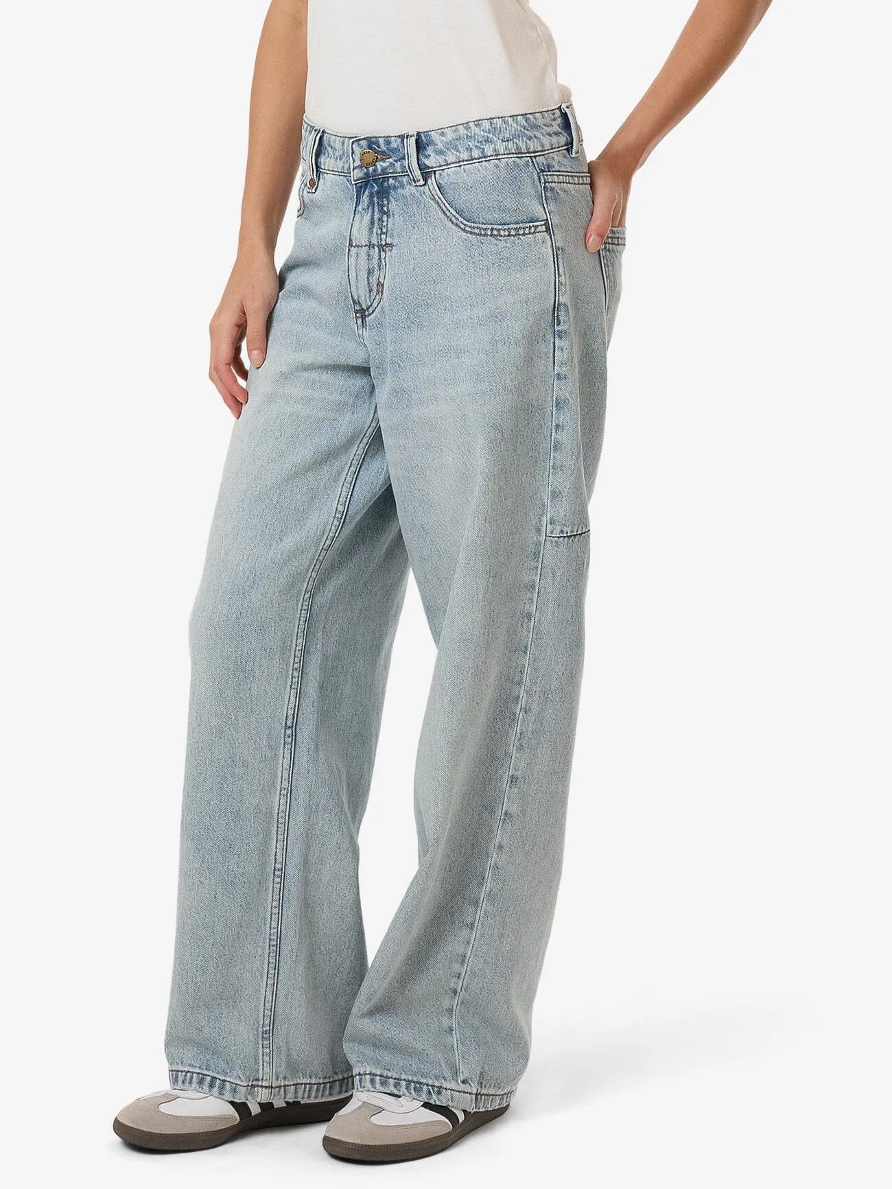 Billie Low Rise Baggy Jean - Tainted Blue