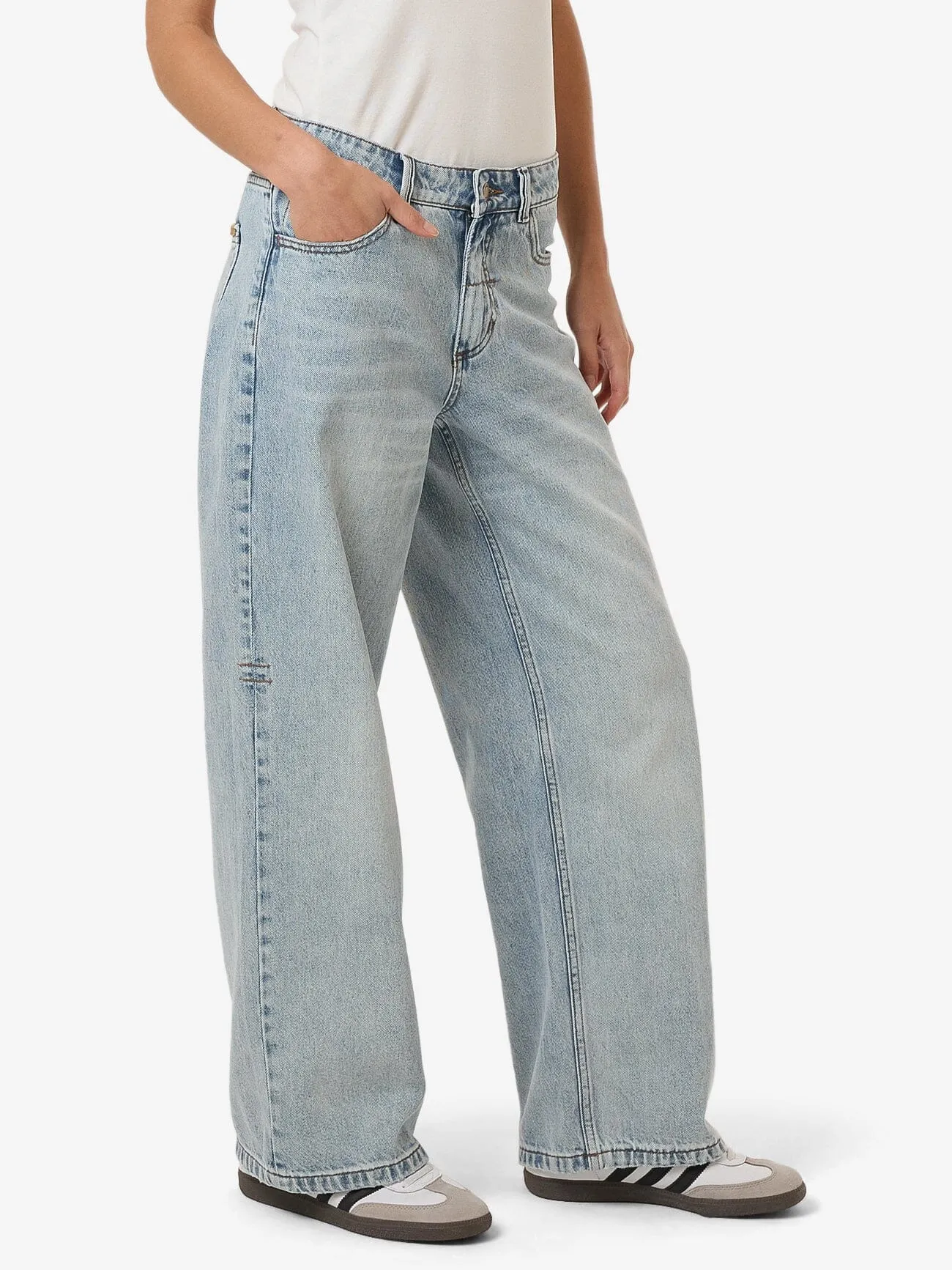 Billie Low Rise Baggy Jean - Tainted Blue
