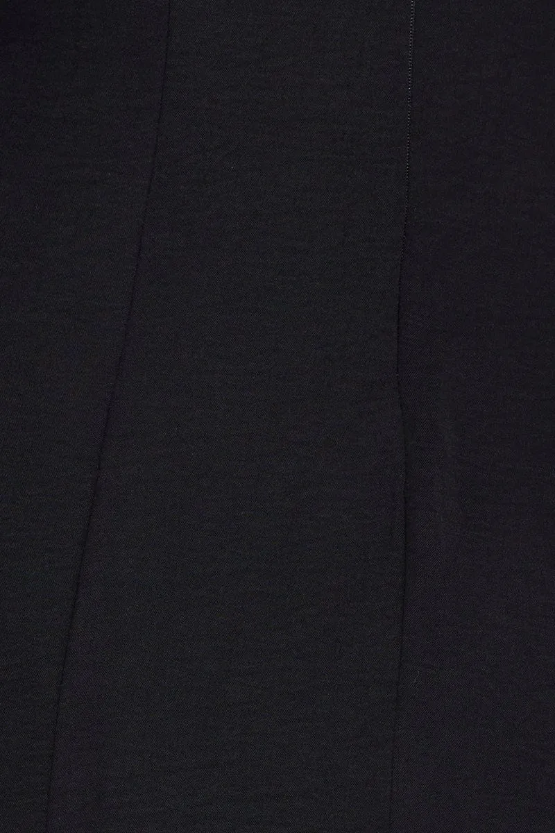 Black Bodycon Dress Evening Mini