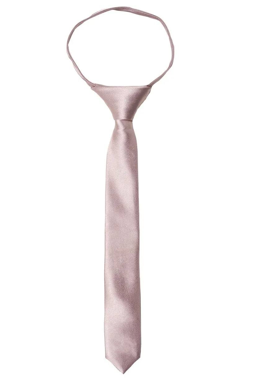 Boys Max Tie in Blush
