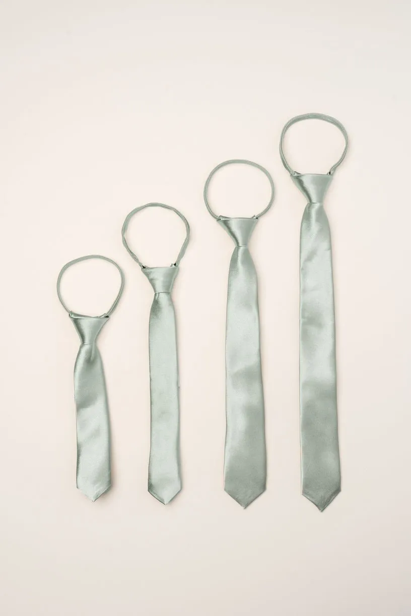 Boys Max Tie in Sage