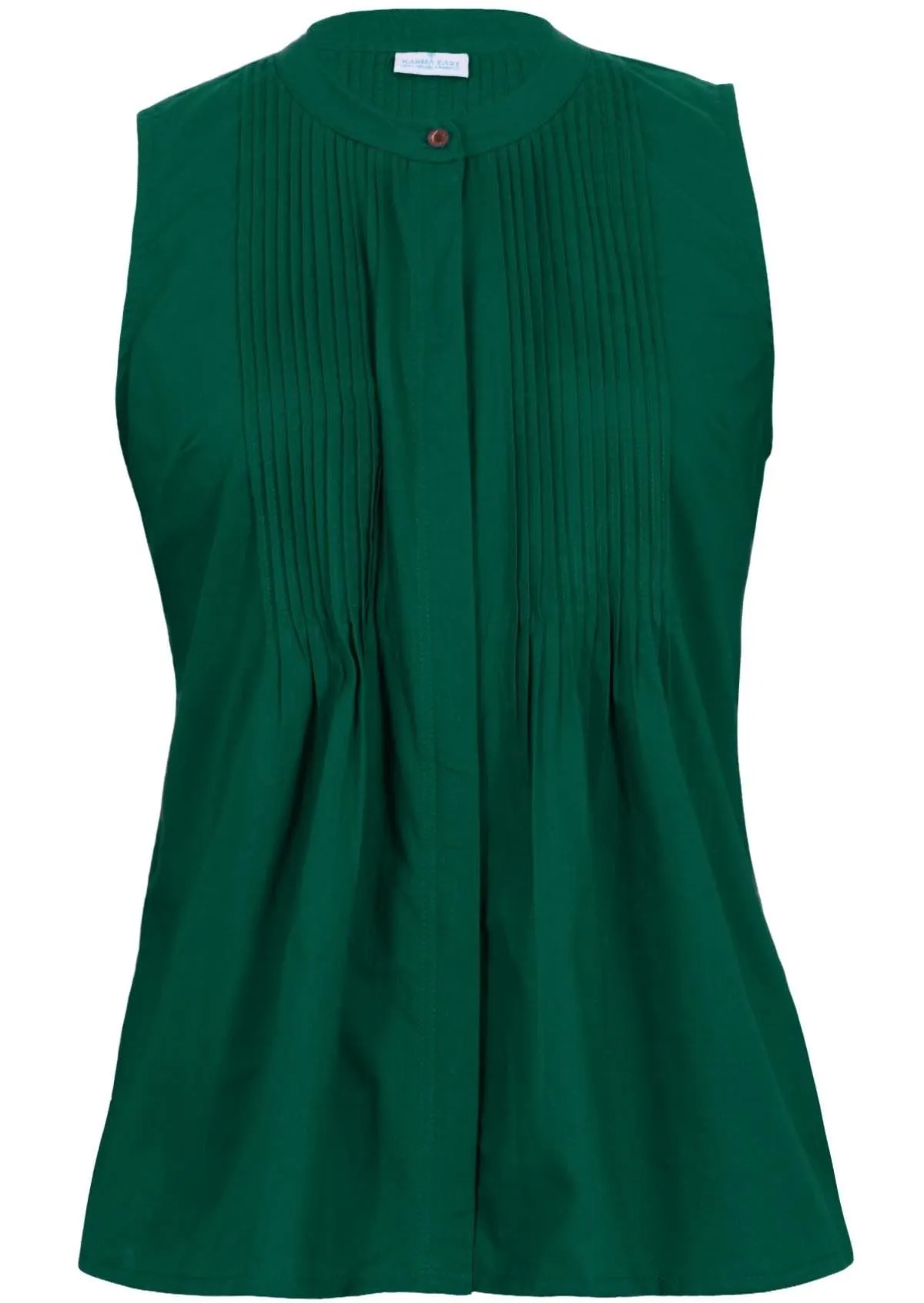 Camille Top Hunter Green