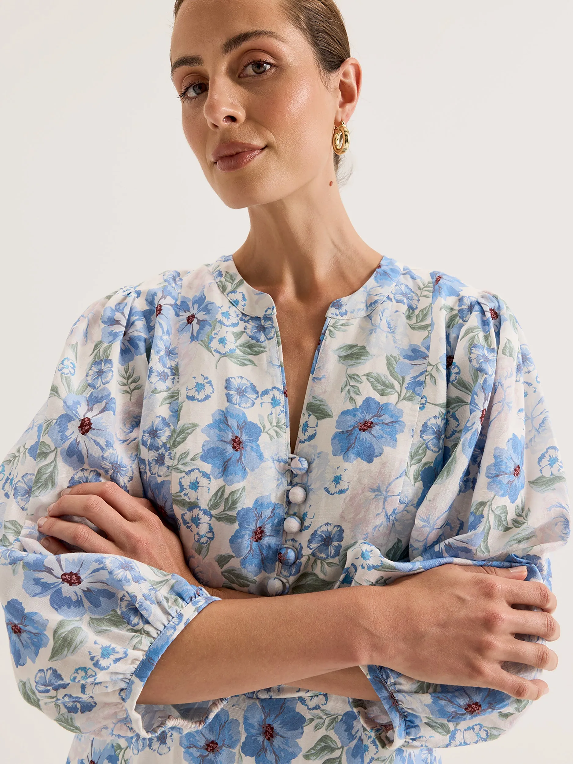 Chelsea Floral Midi Dress