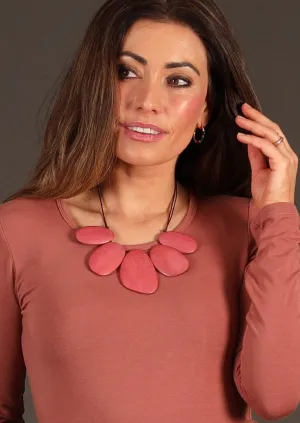 Cleo Necklace Tulip Pink