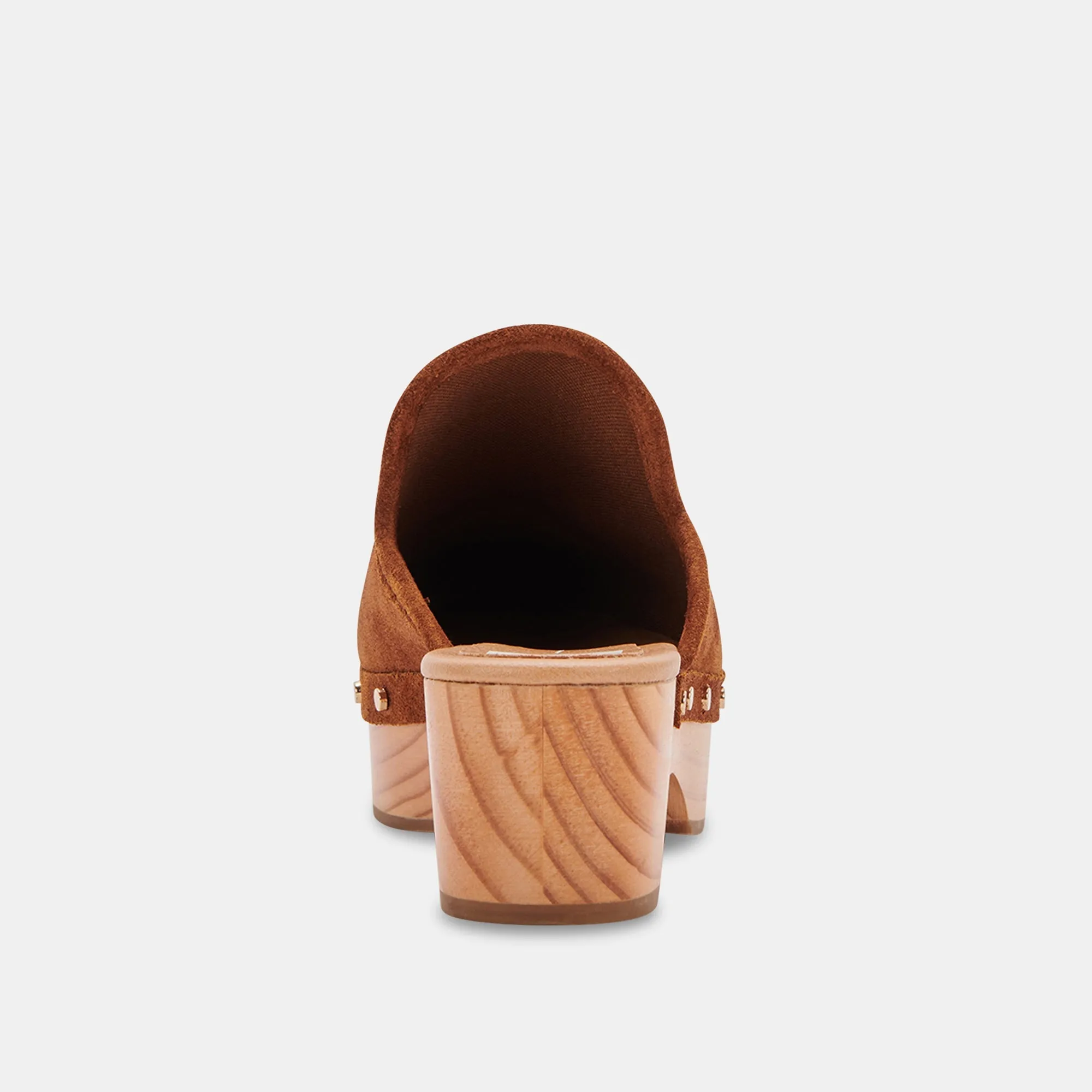 CLOSEN CLOGS COGNAC SUEDE - COGNAC SUEDE / 8 / 935 - re:vita