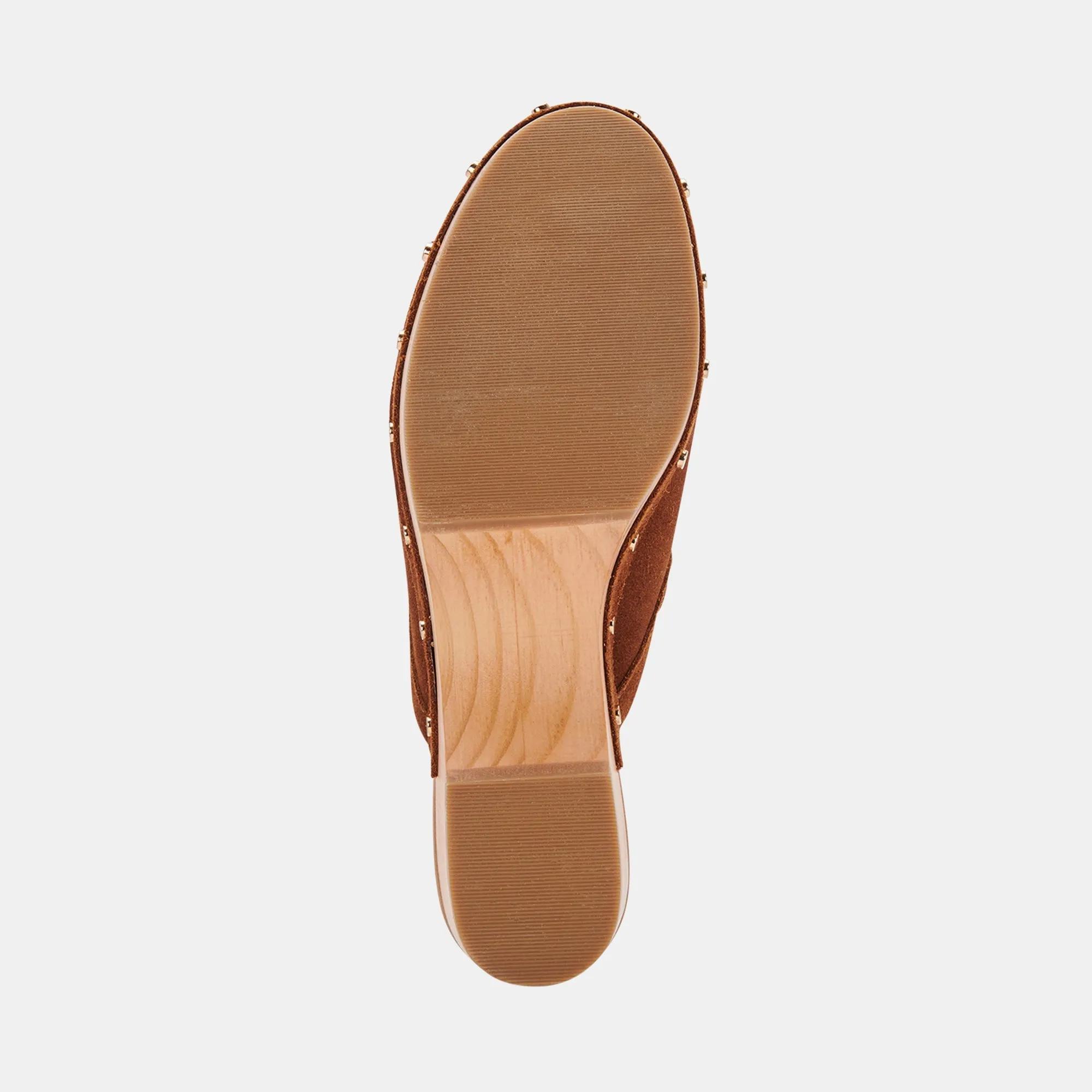CLOSEN CLOGS COGNAC SUEDE - COGNAC SUEDE / 8 / 935 - re:vita