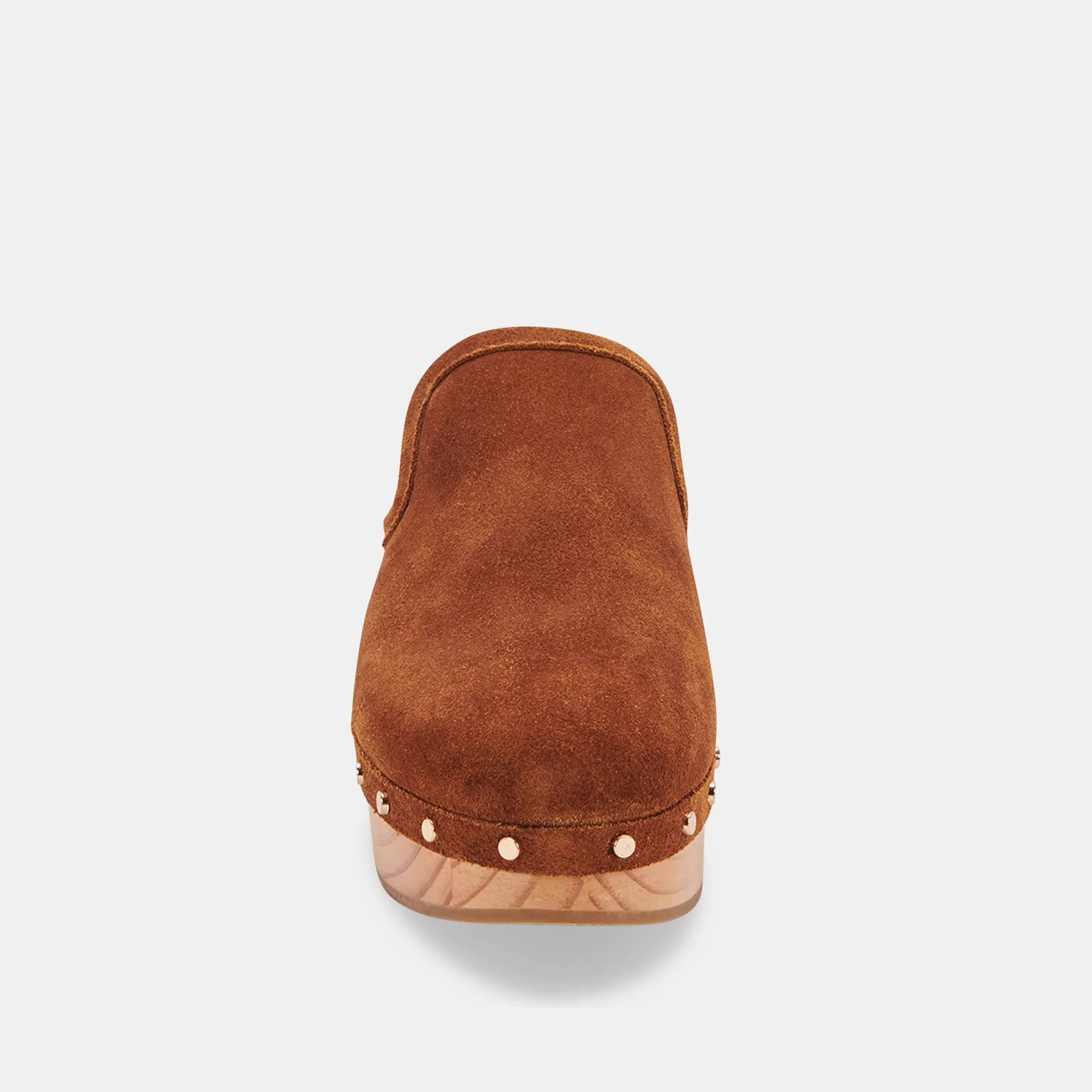 CLOSEN CLOGS COGNAC SUEDE - COGNAC SUEDE / 8 / 935 - re:vita