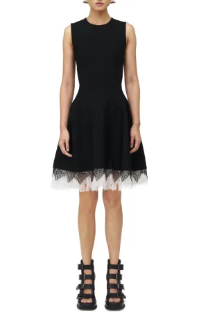 Cobweb Lace Knit Dress