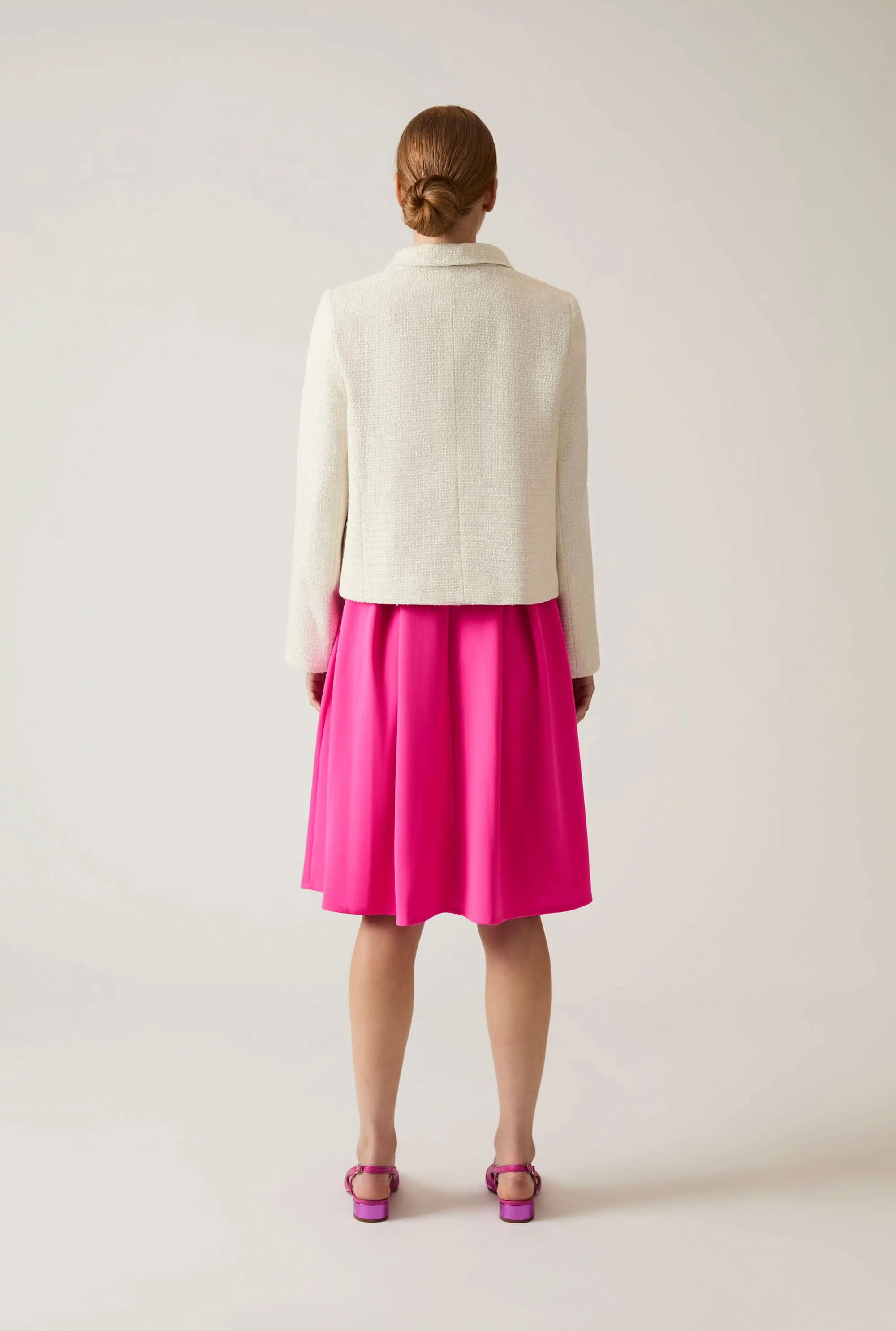 Cream Tweed Jacket