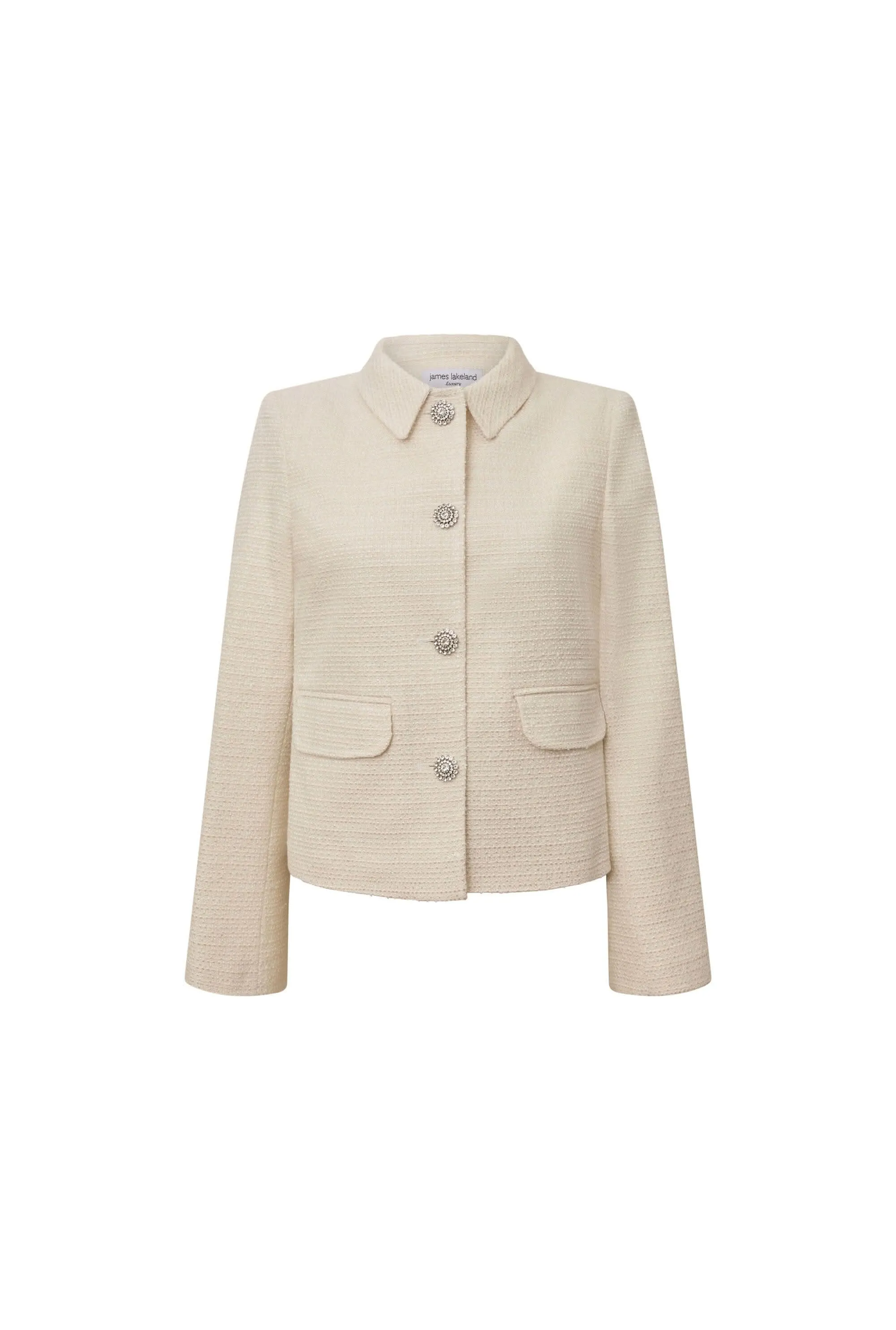 Cream Tweed Jacket