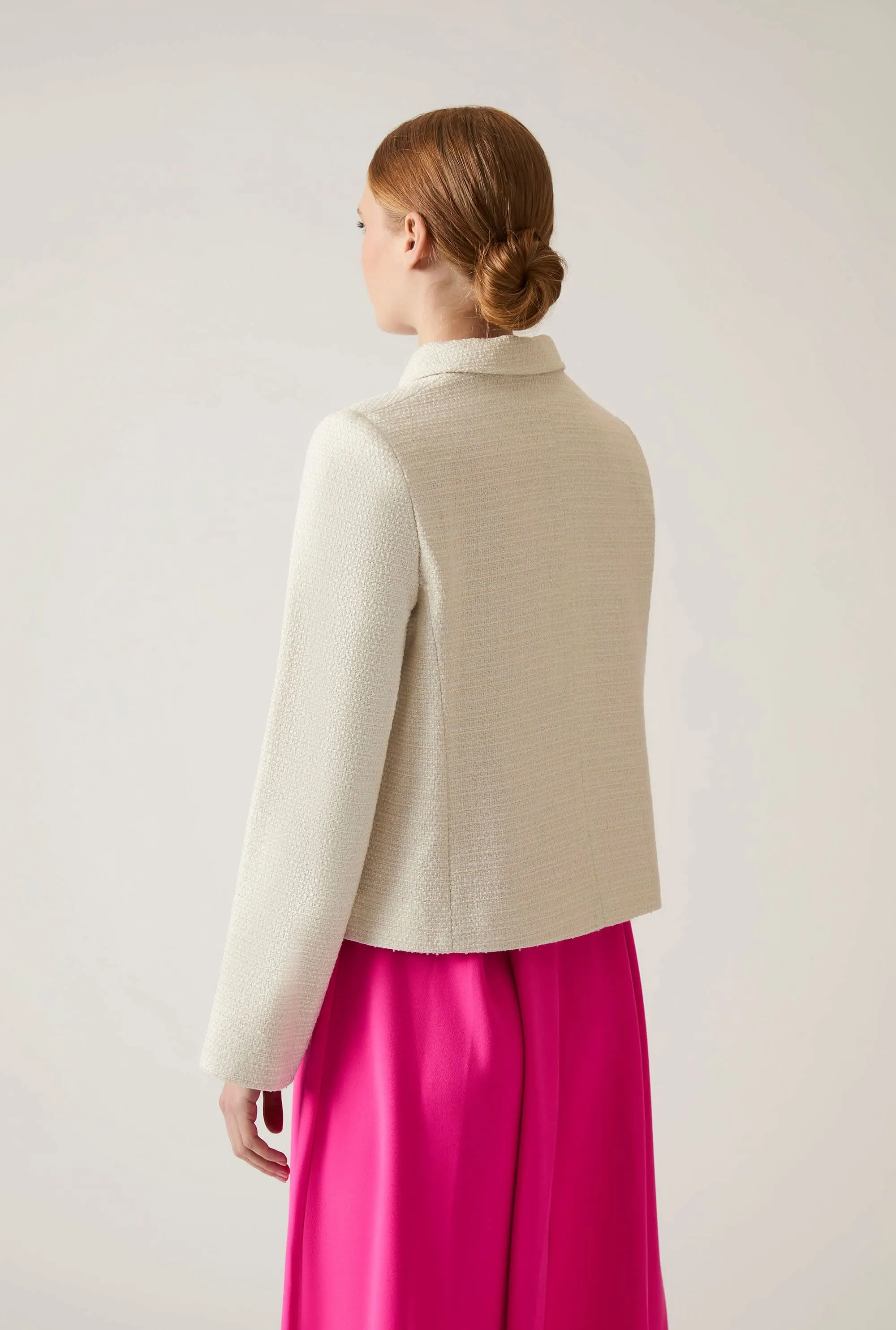 Cream Tweed Jacket