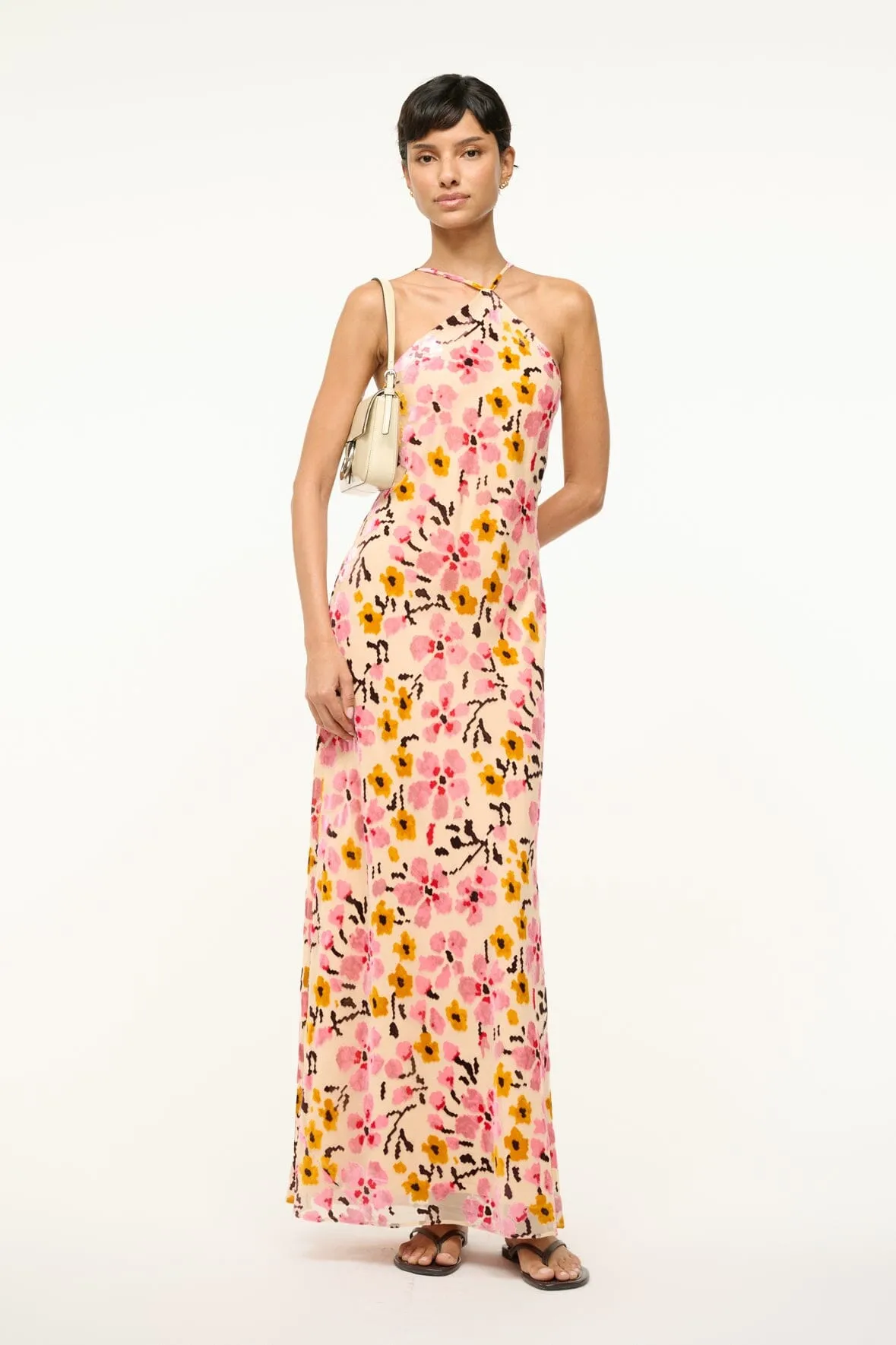 CUBISM DRESS | BLOSSOM FLORAL TAPESTRY
