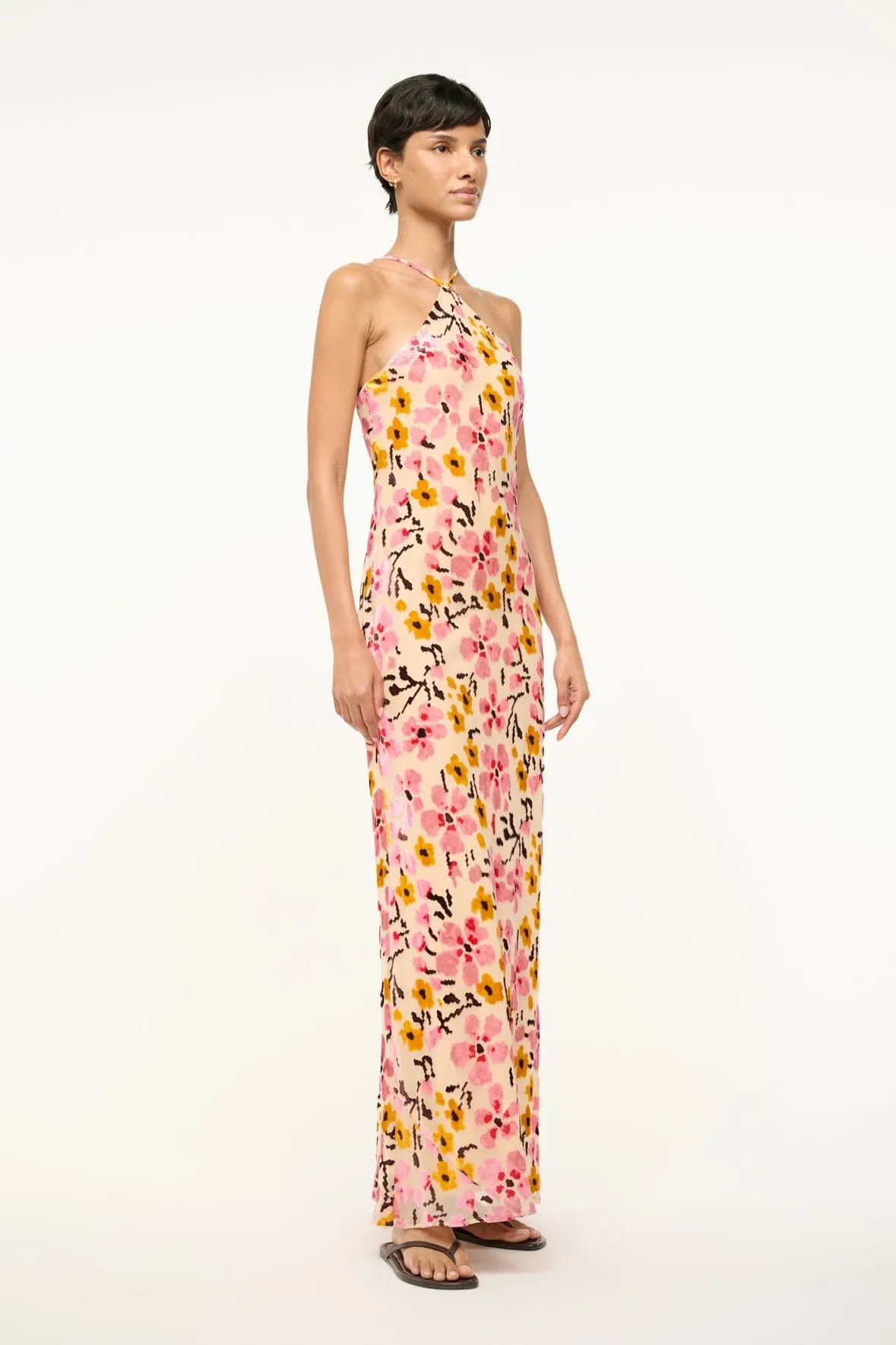 CUBISM DRESS | BLOSSOM FLORAL TAPESTRY