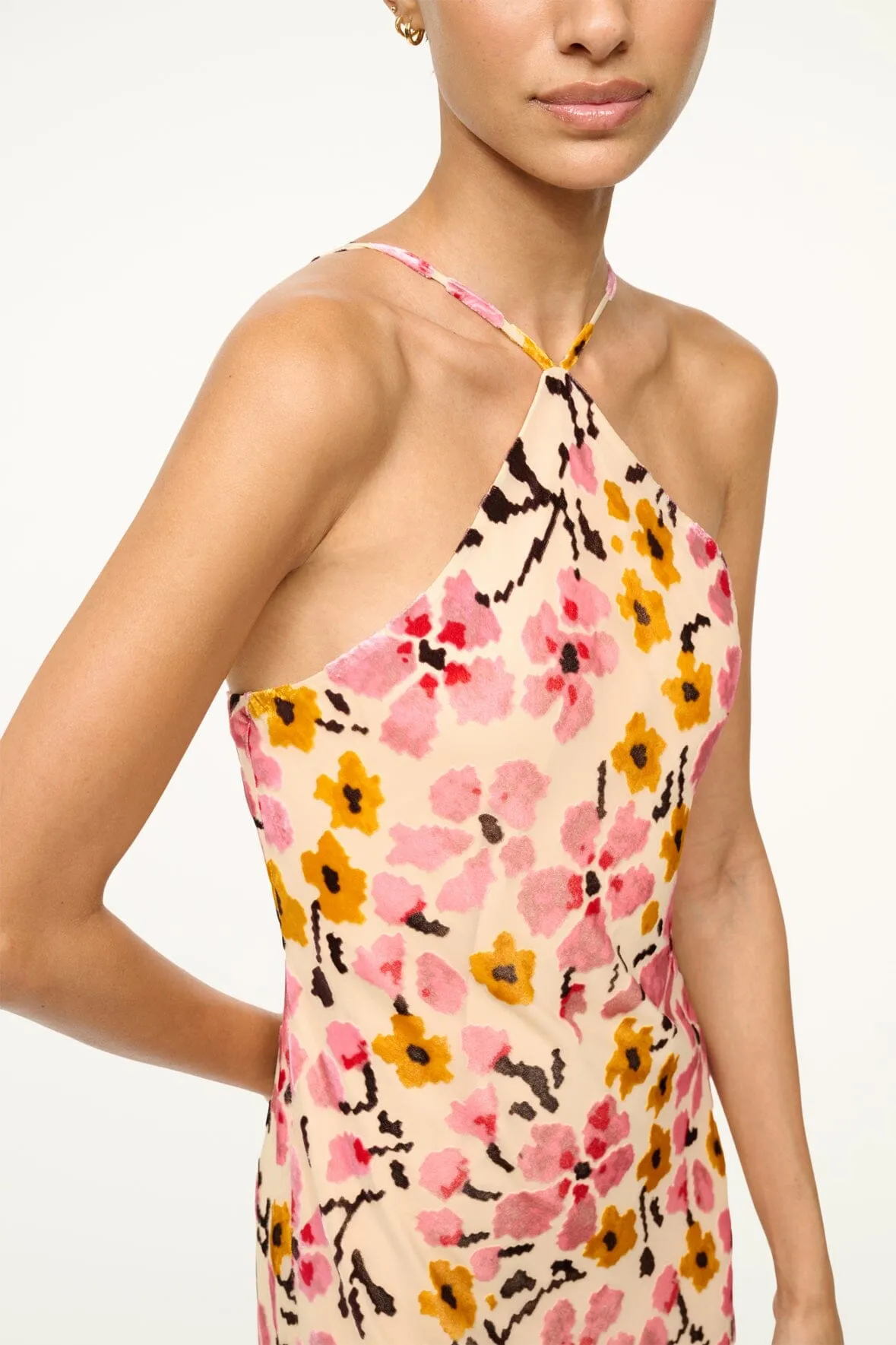 CUBISM DRESS | BLOSSOM FLORAL TAPESTRY