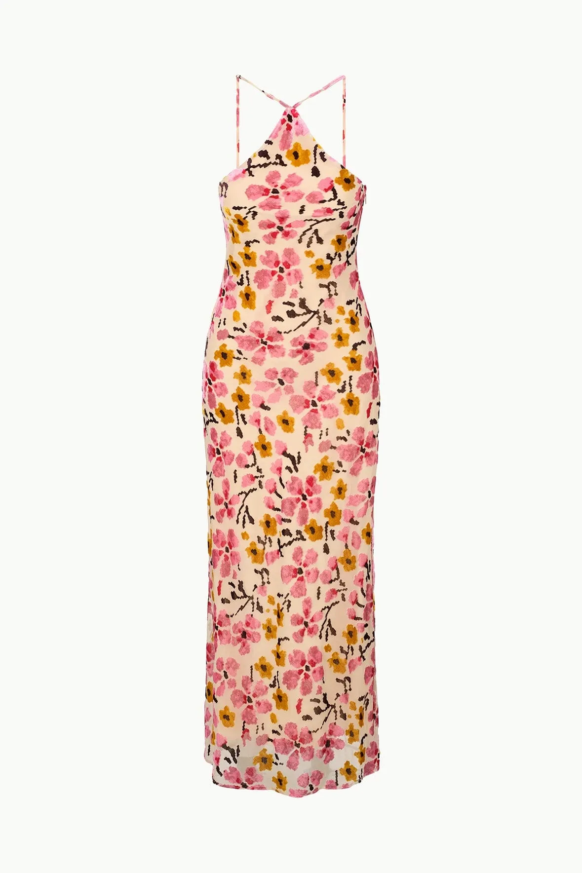 CUBISM DRESS | BLOSSOM FLORAL TAPESTRY