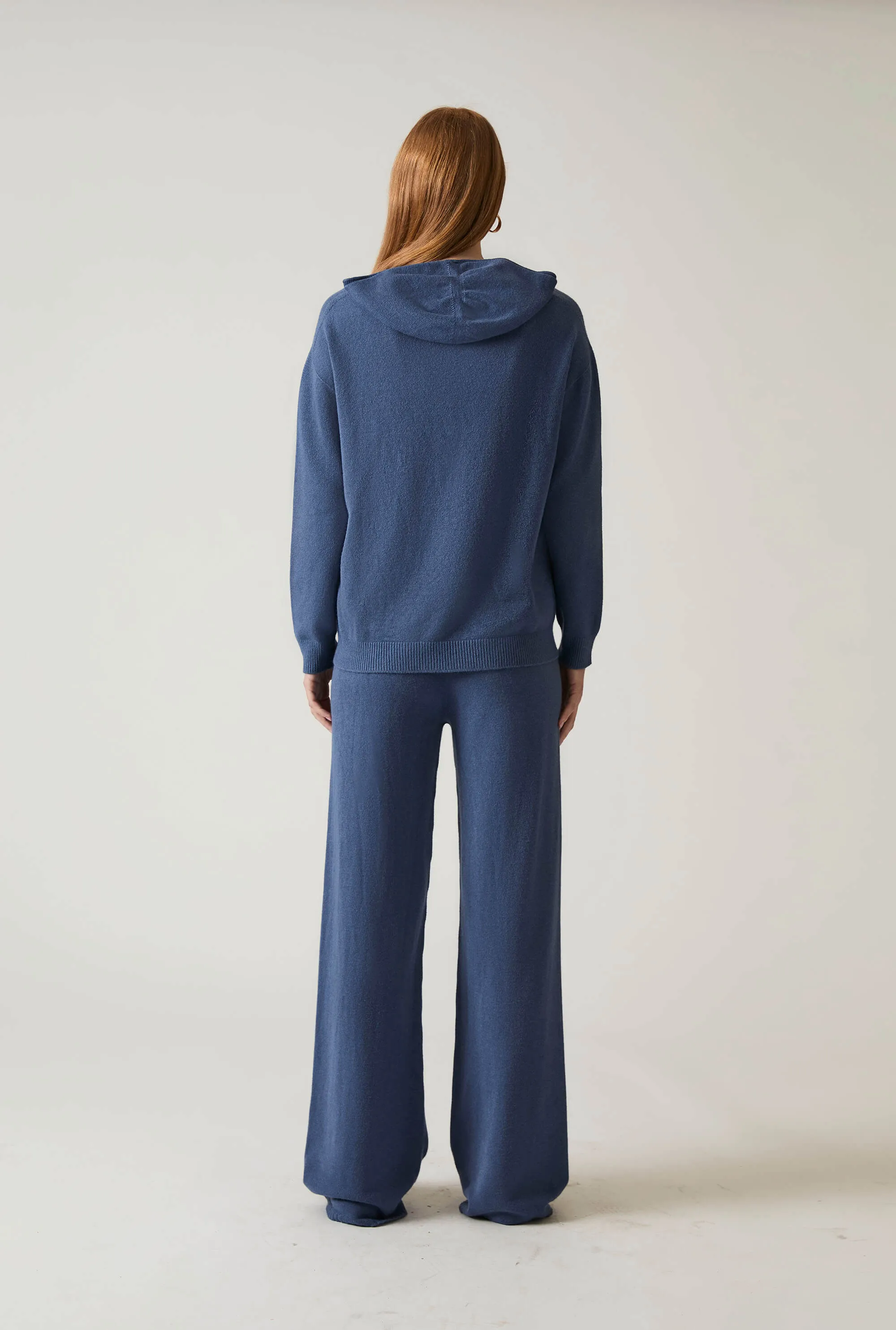 Denim Knitted Trousers
