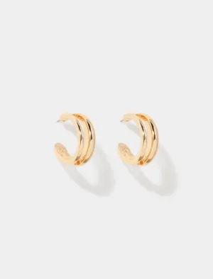 Devon Double Hoop Earrings