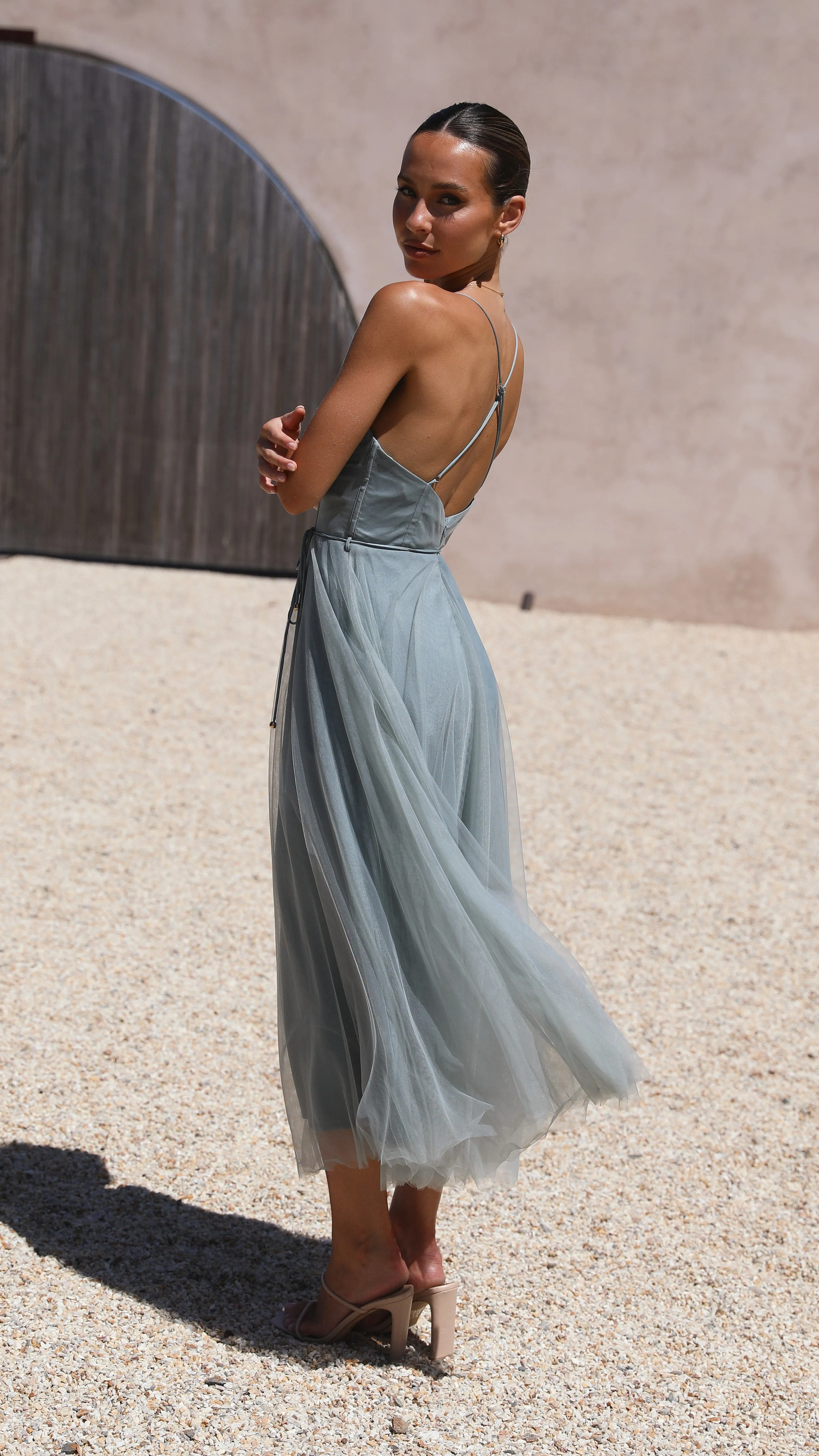 Diana Midi Dress - Sage
