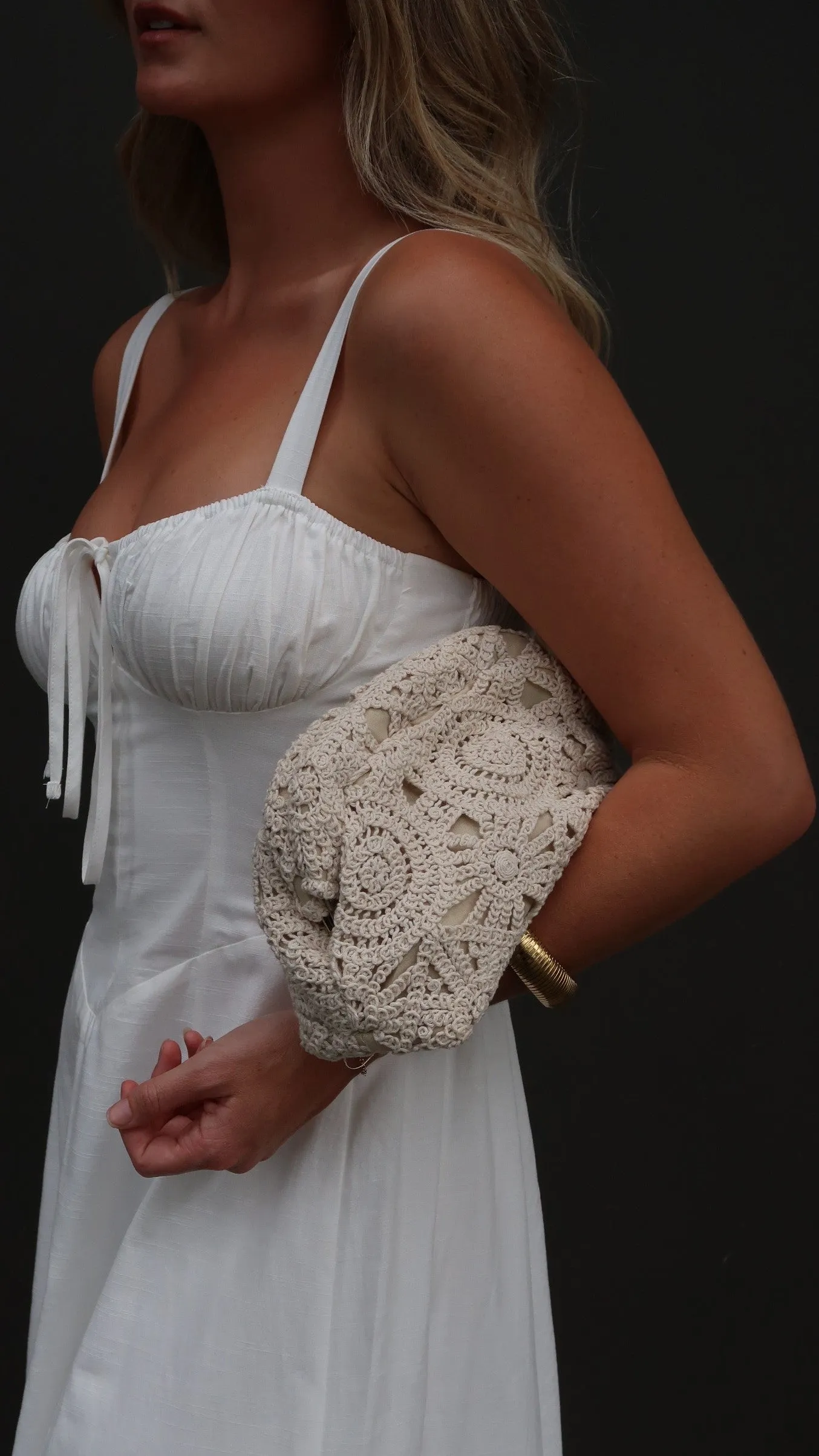 Emalee Maxi Dress - White