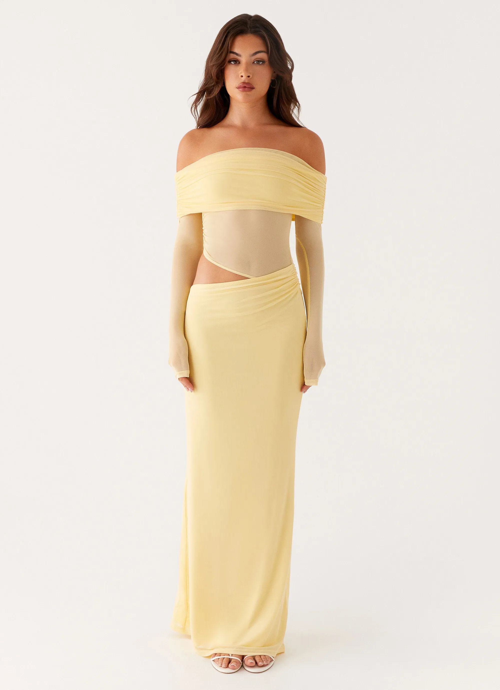 Emery Maxi Dress - Yellow