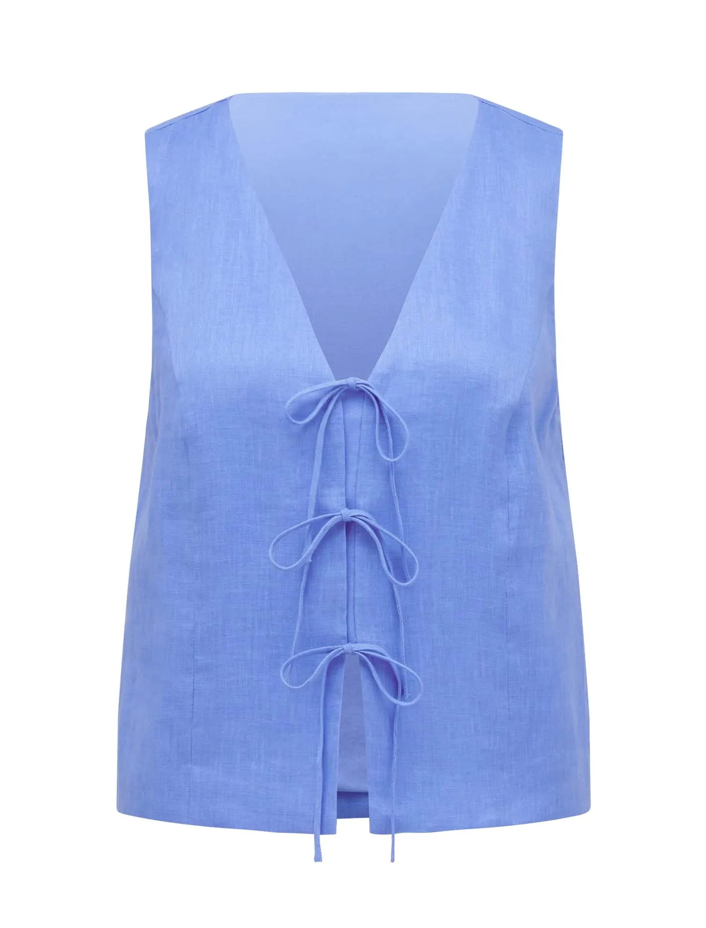 Erin Tie Front Waistcoat