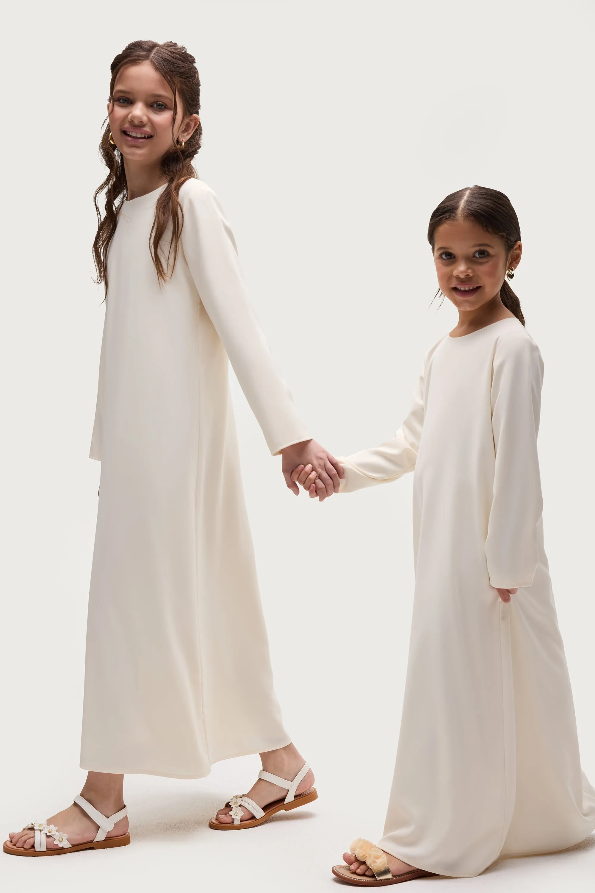 Essential Basic Inner Dress - Moonbeam (Girls)