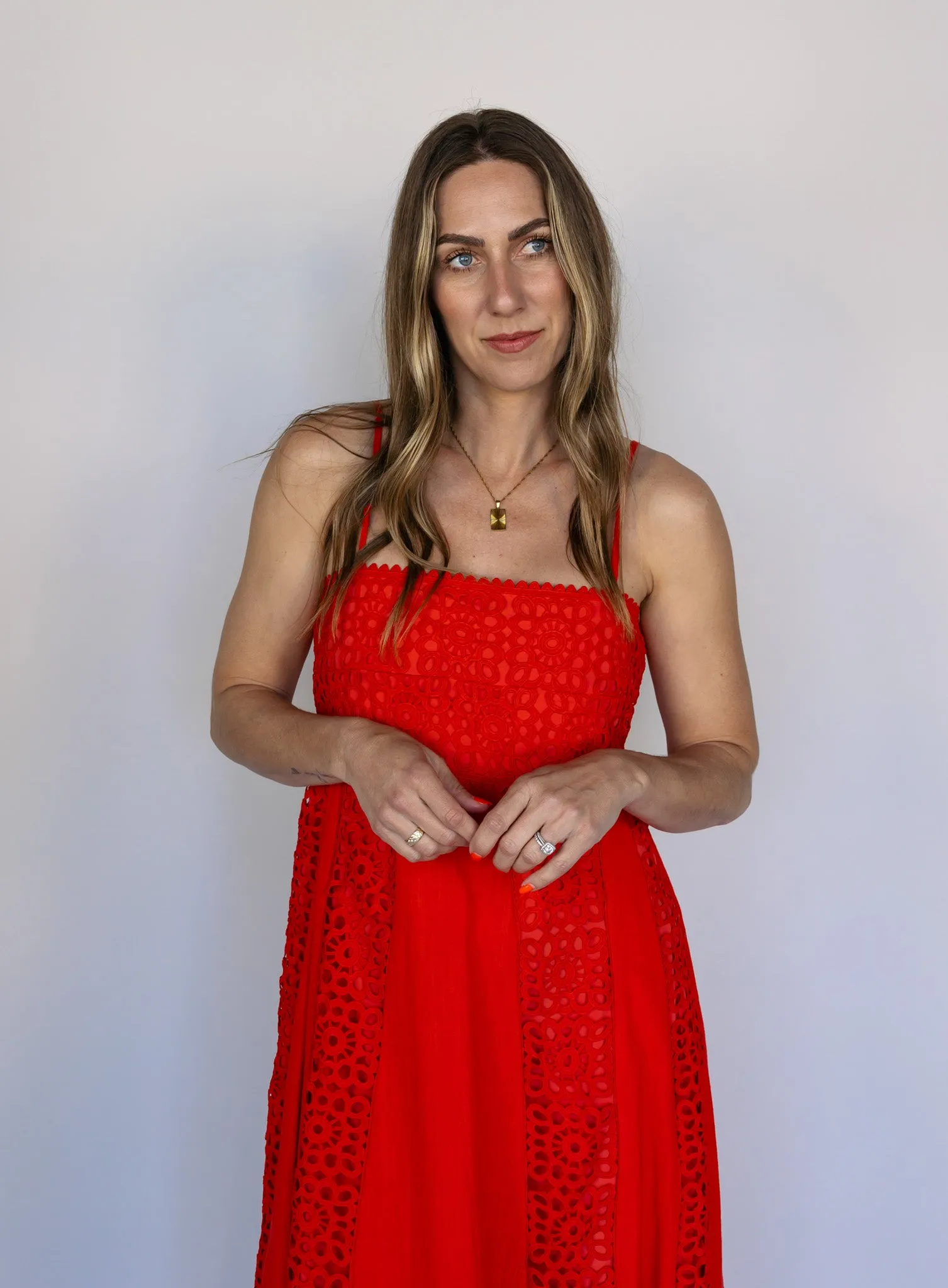 Florence Lace Maxi Dress