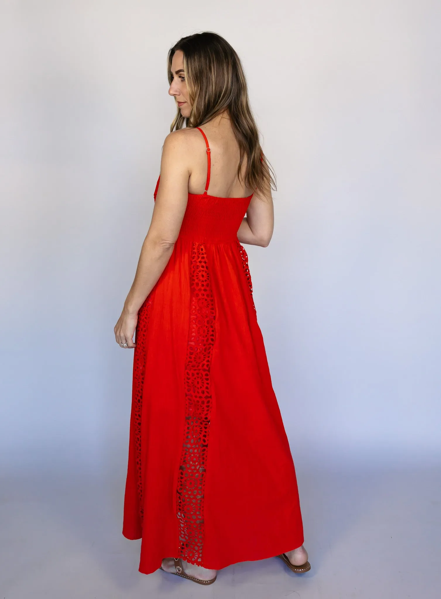 Florence Lace Maxi Dress