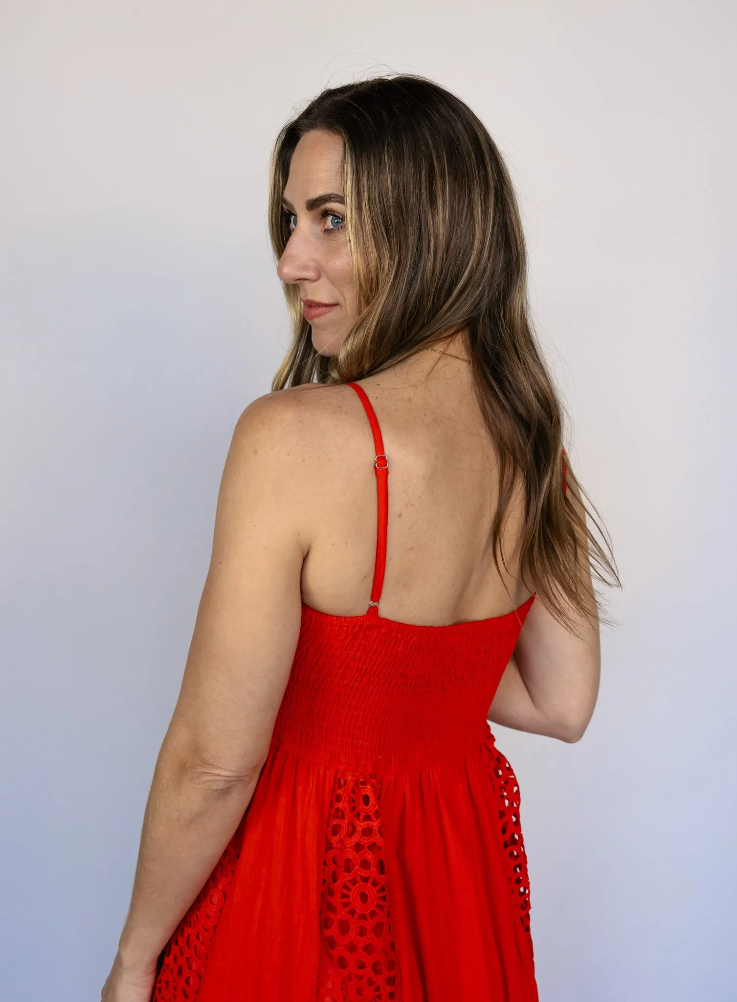 Florence Lace Maxi Dress