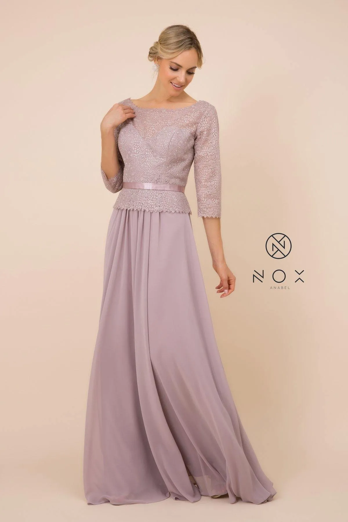 Formal Long Mother of the Bride Dress