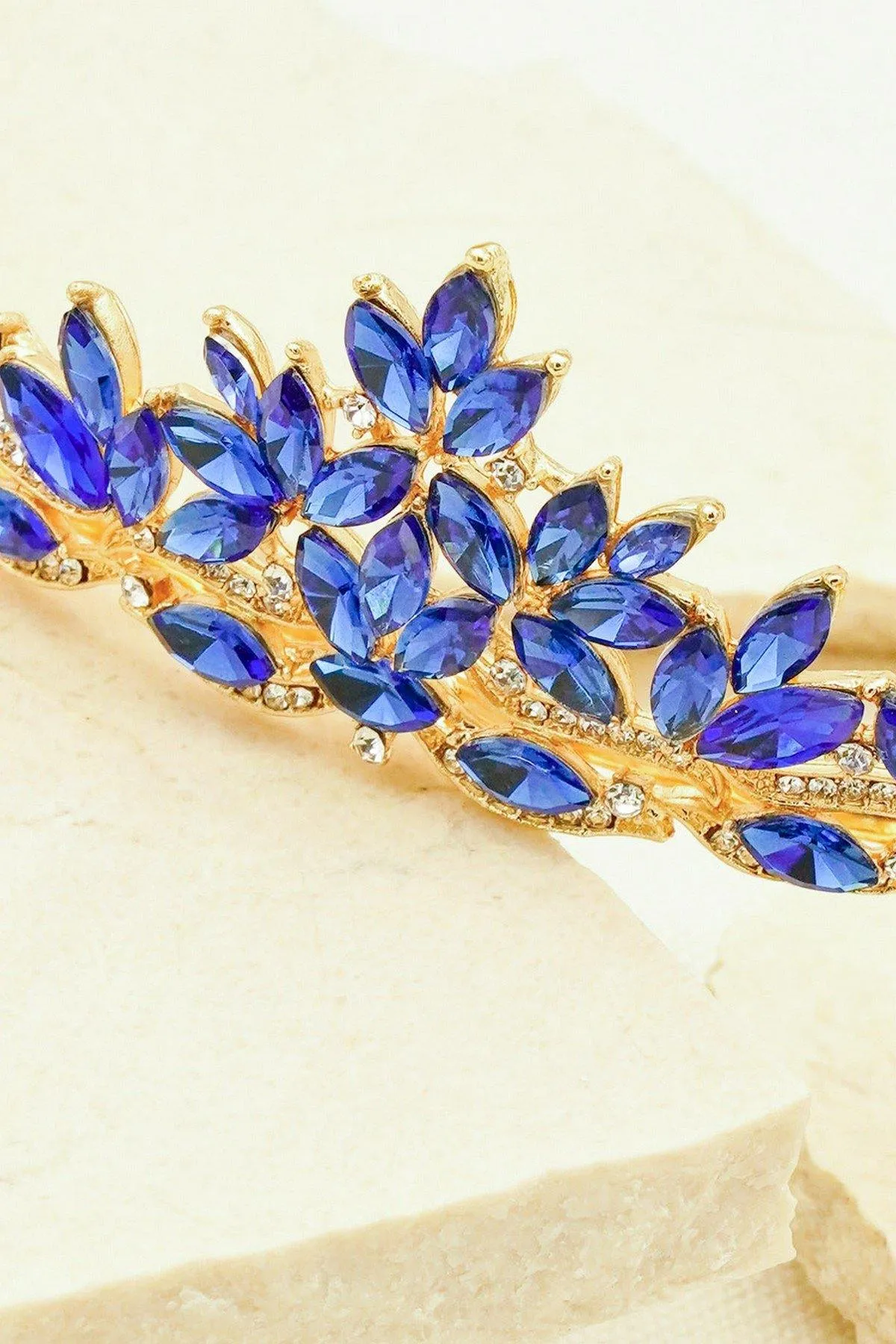 Garden Inspired Rhinestones Wedding Tiara Crown