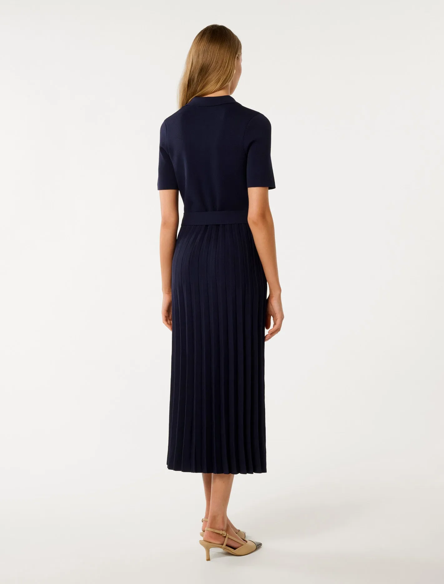 Gigi Utility Midi Knit Dress