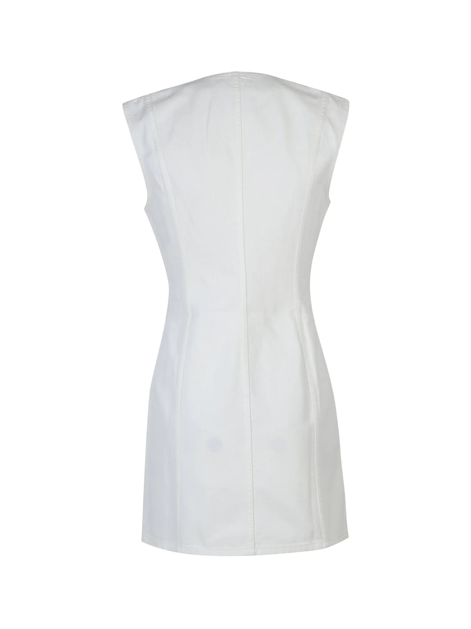 Givenchy Padlock Wrap Mini Denim Dress