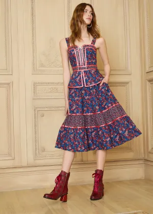 GUNNE SAX for ModCloth Grace Peplum Midi Dress