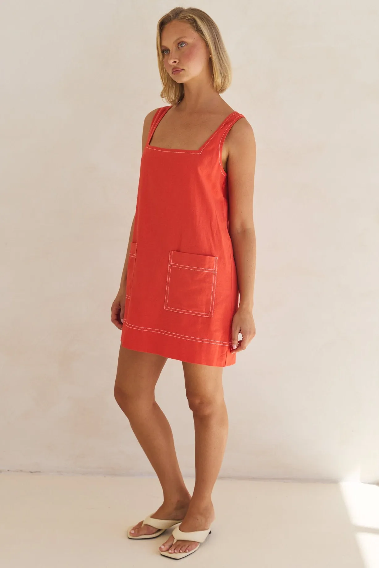Gwen Mini Dress (Jaffa)
