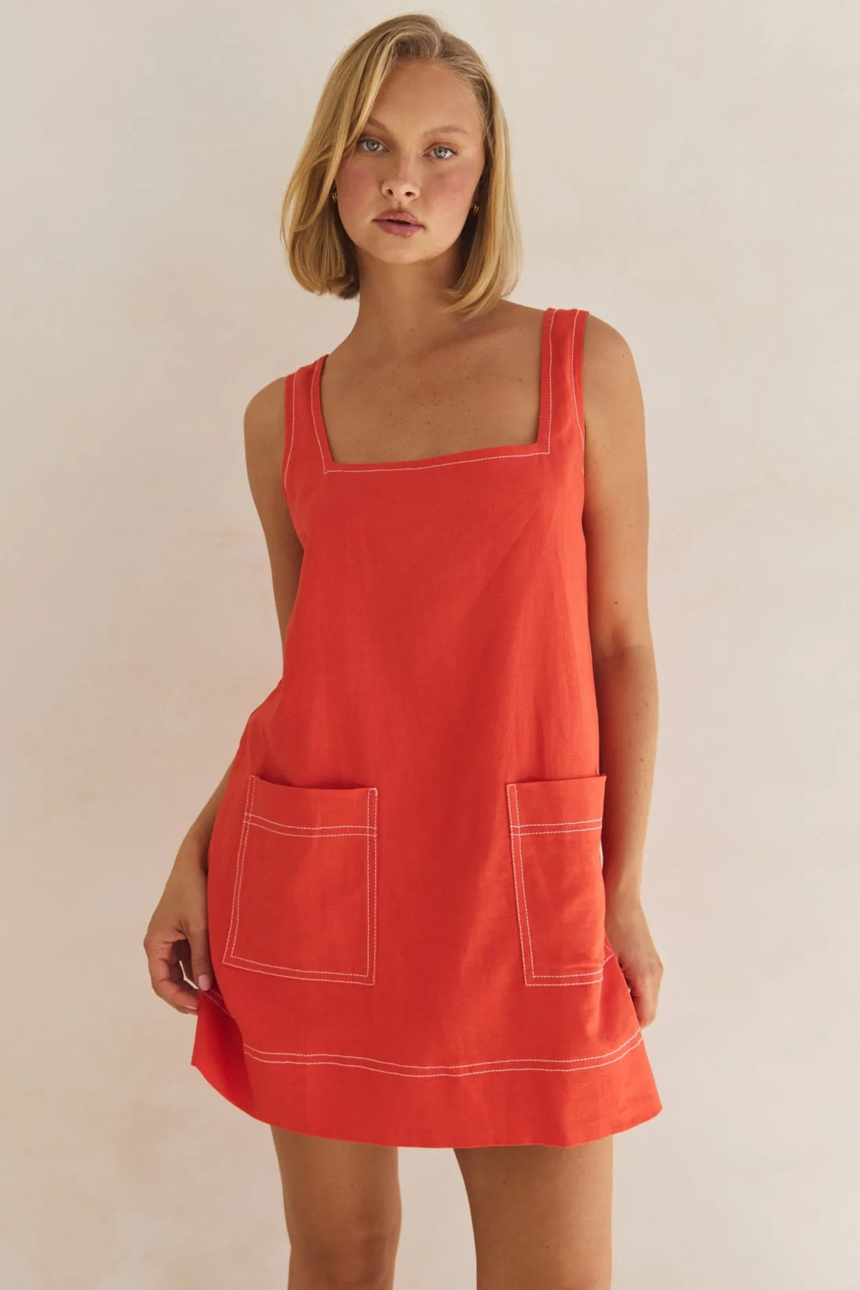 Gwen Mini Dress (Jaffa)