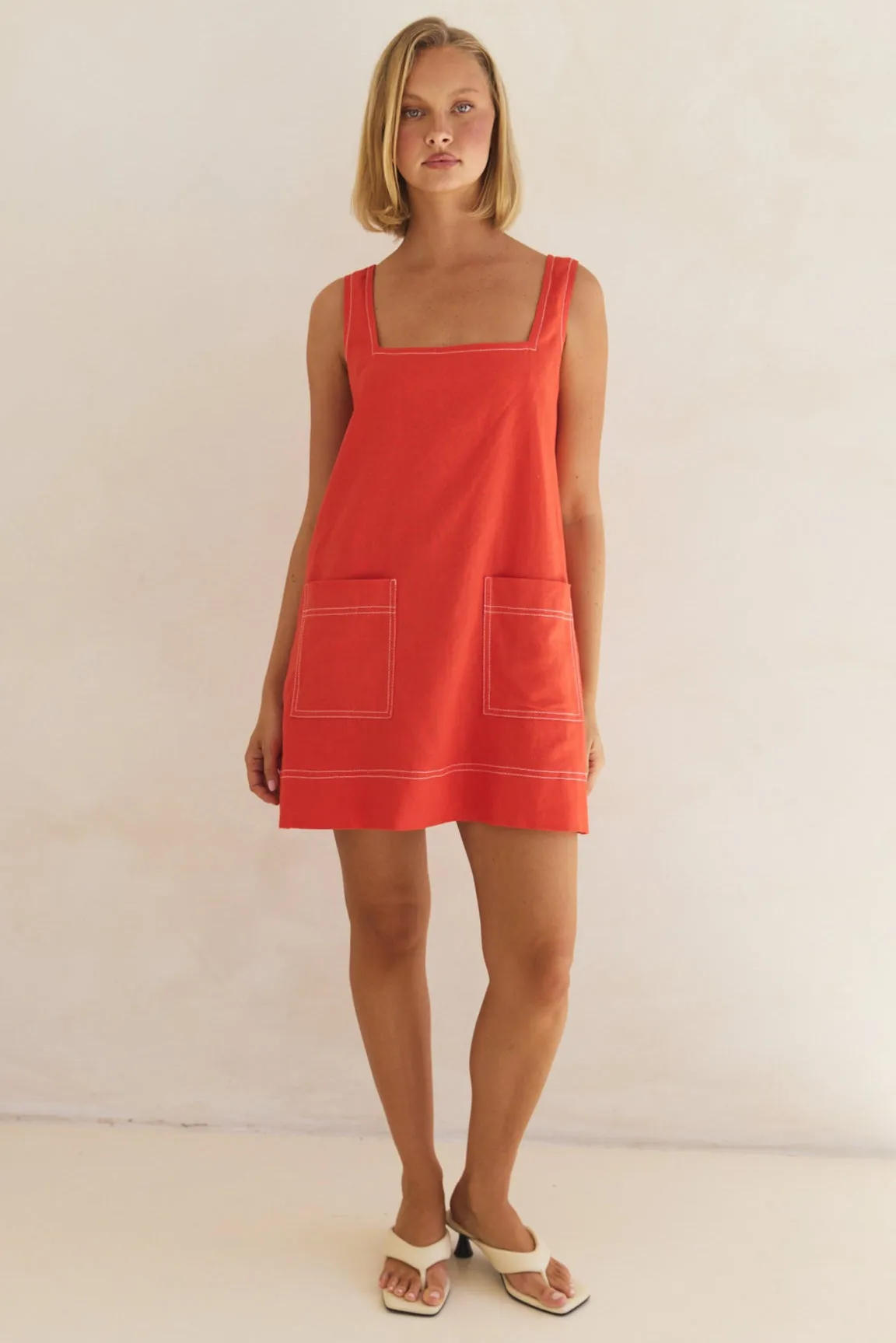 Gwen Mini Dress (Jaffa)