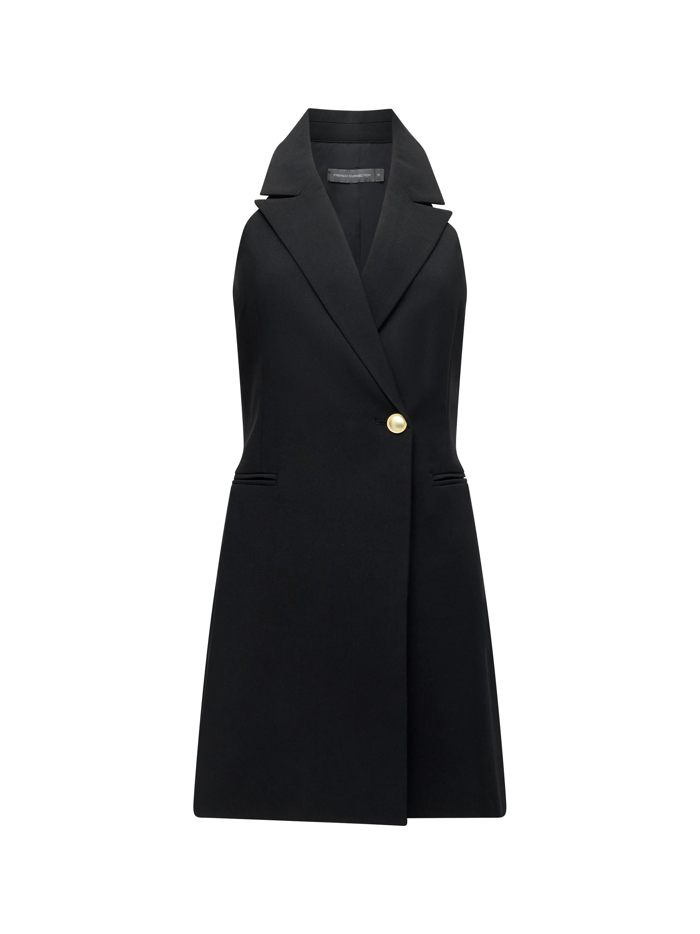 Halter Blazer Dress