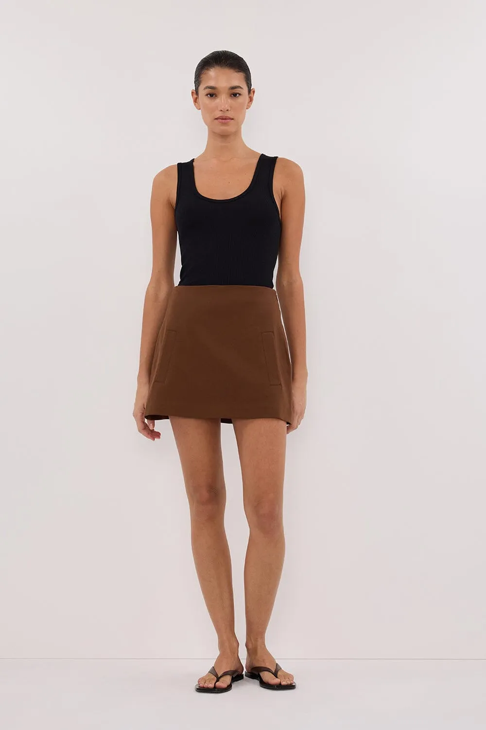 HARLEY RUST SKORT