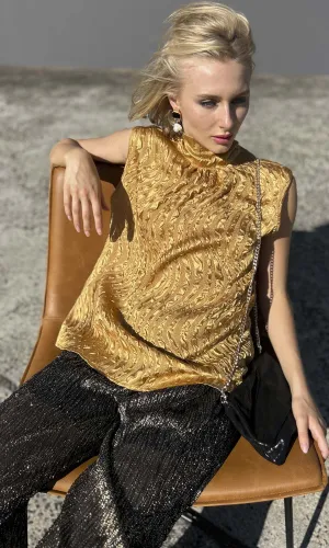 hoss Mardi Top - Brighter Gold